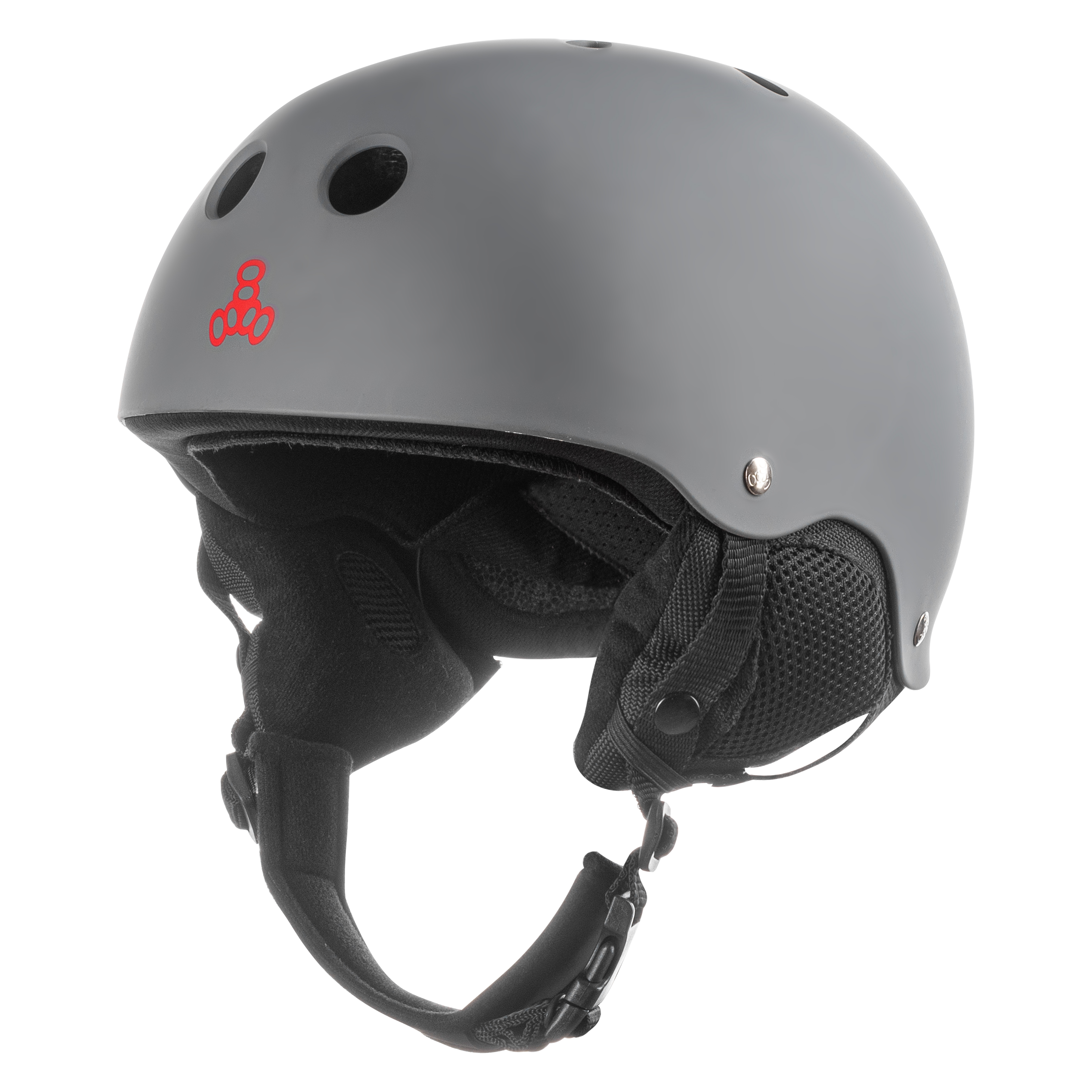 Защитный шлем с аудиосистемой Triple8 Old School Snow Gun Rubber (XL)