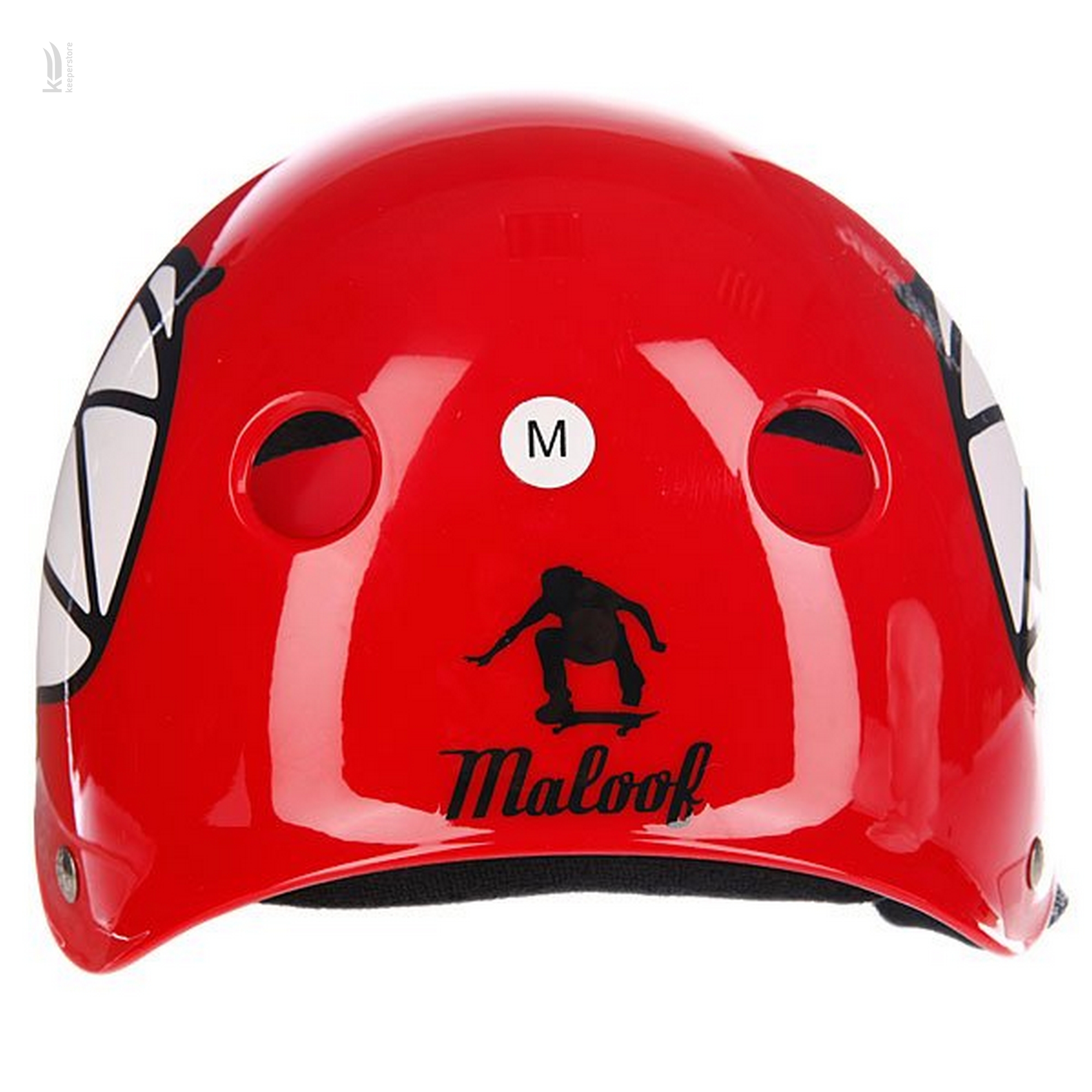 Летний защитный шлем Triple8 Sweatsaver Maloof Special Edition Apple Red Gloss (L)