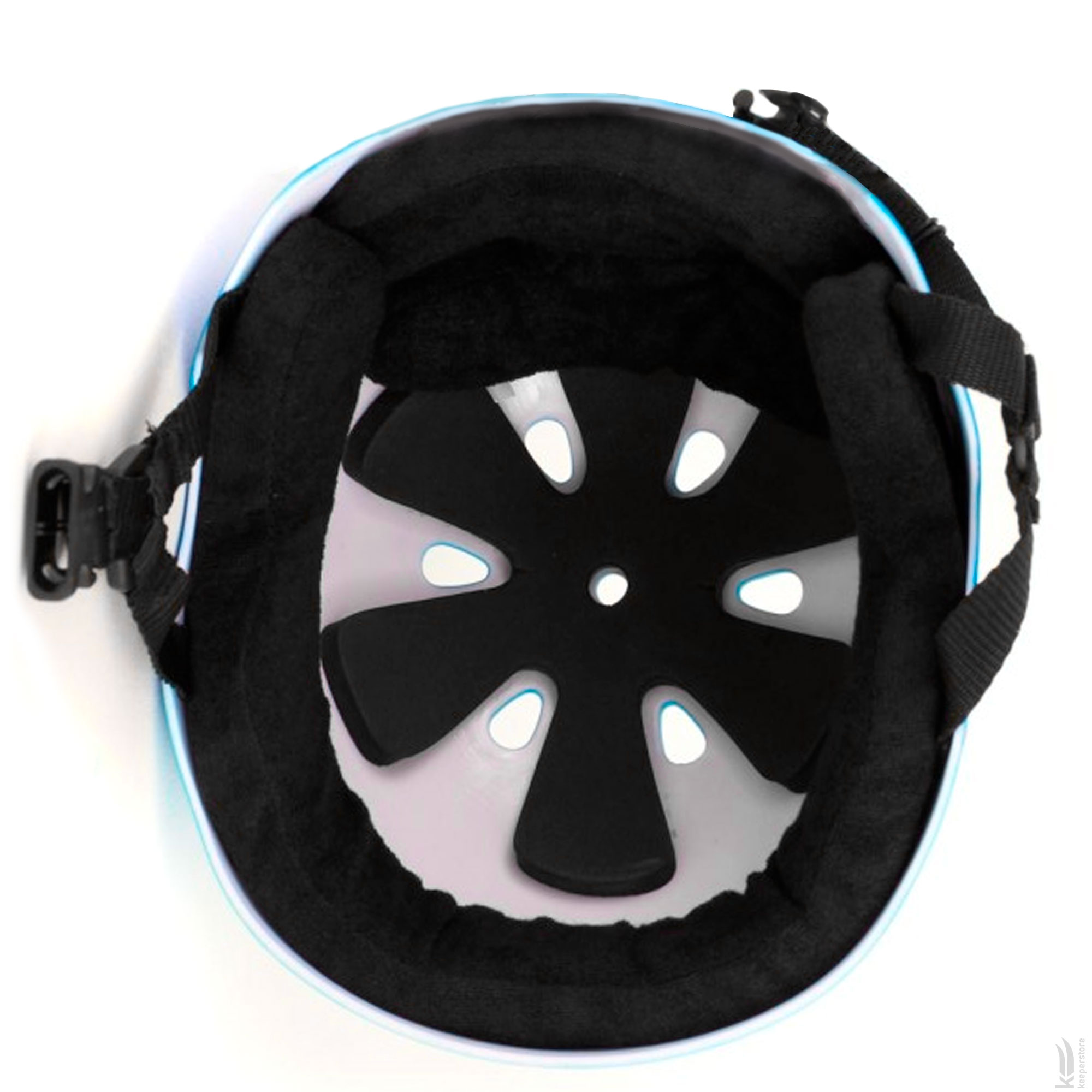 Шлем Triple8 Sweatsaver Helmet Blue Fade (S) инструкция - изображение 6