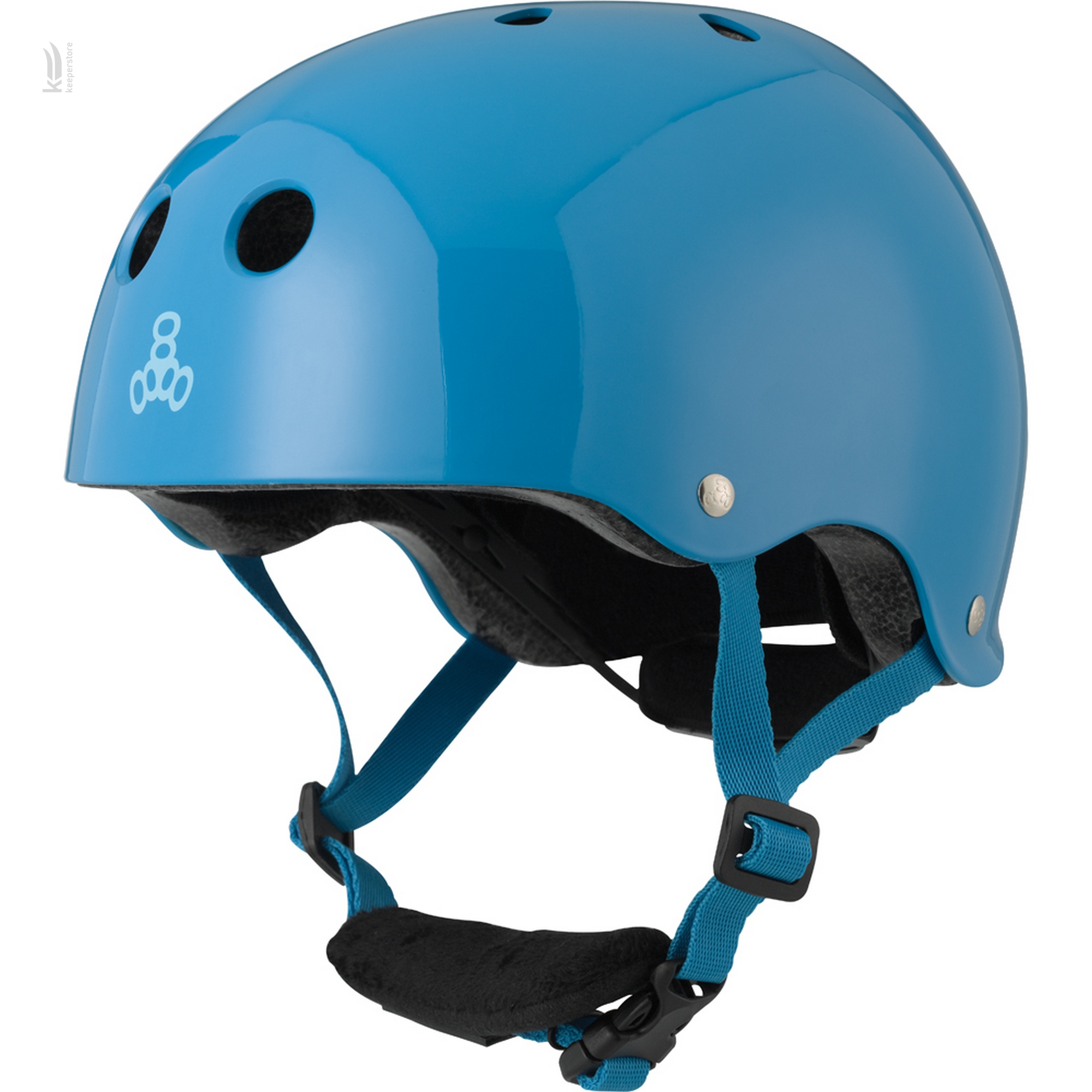 Triple8 Lil 8 Blue - фото 1 Шлем Triple8 Lil 8 Blue в интернет-магазине, главное фото