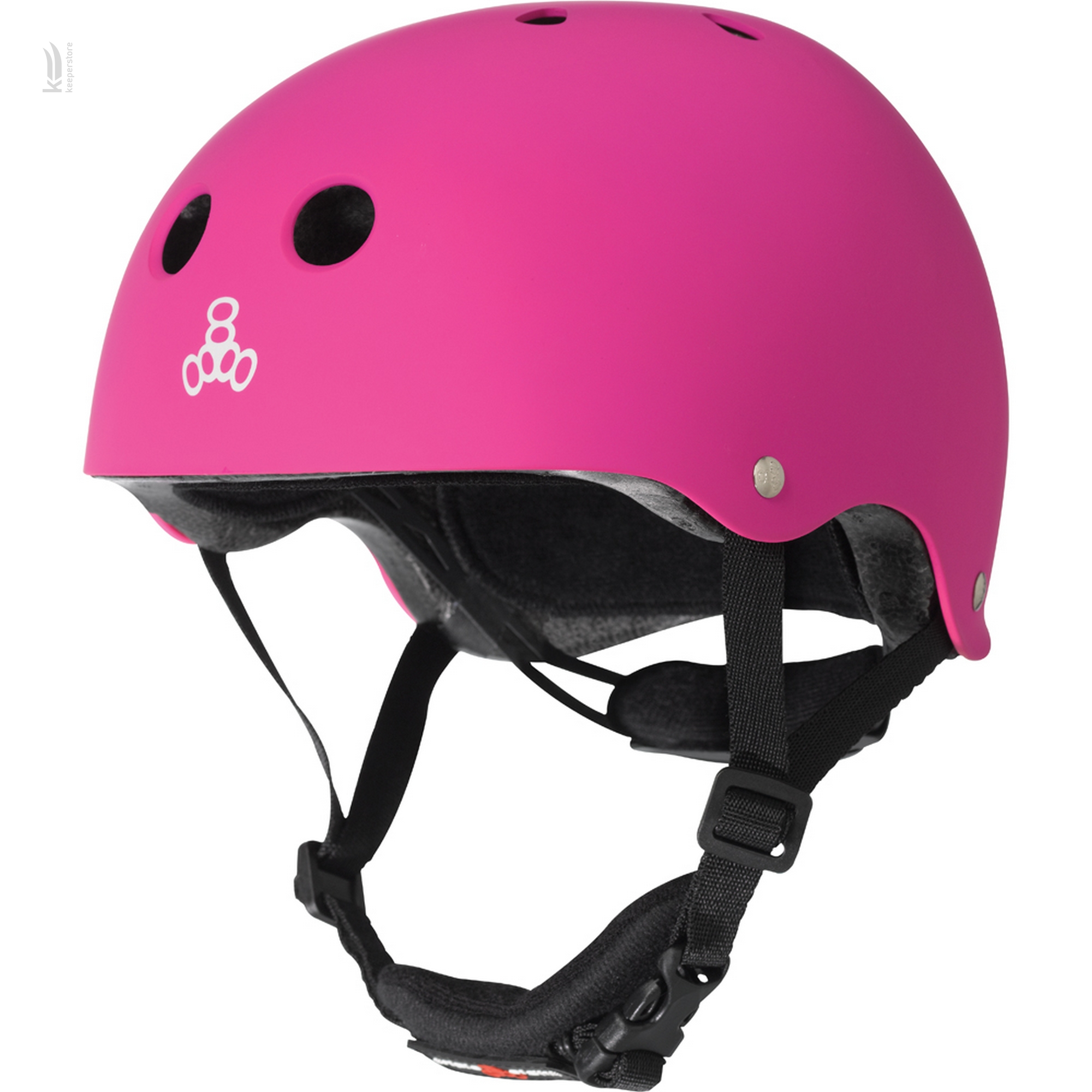 Шлем котелок для велосипеда Triple8 Lil 8 Pink