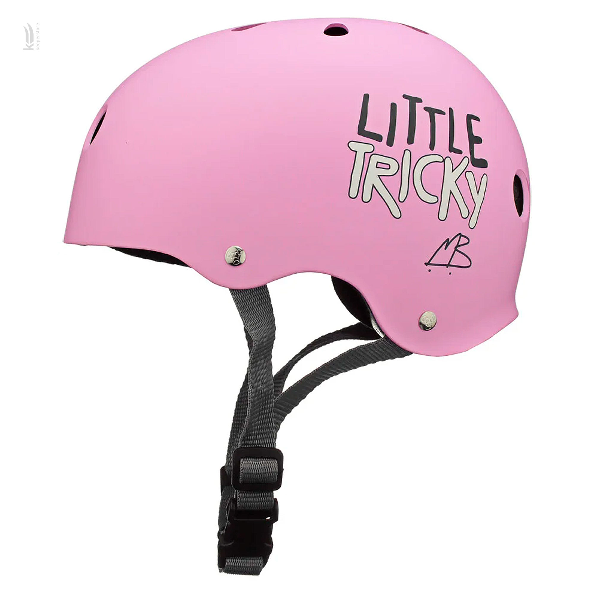 Характеристики шолом для лонгборду Triple8 Little Tricky Pink Rubber