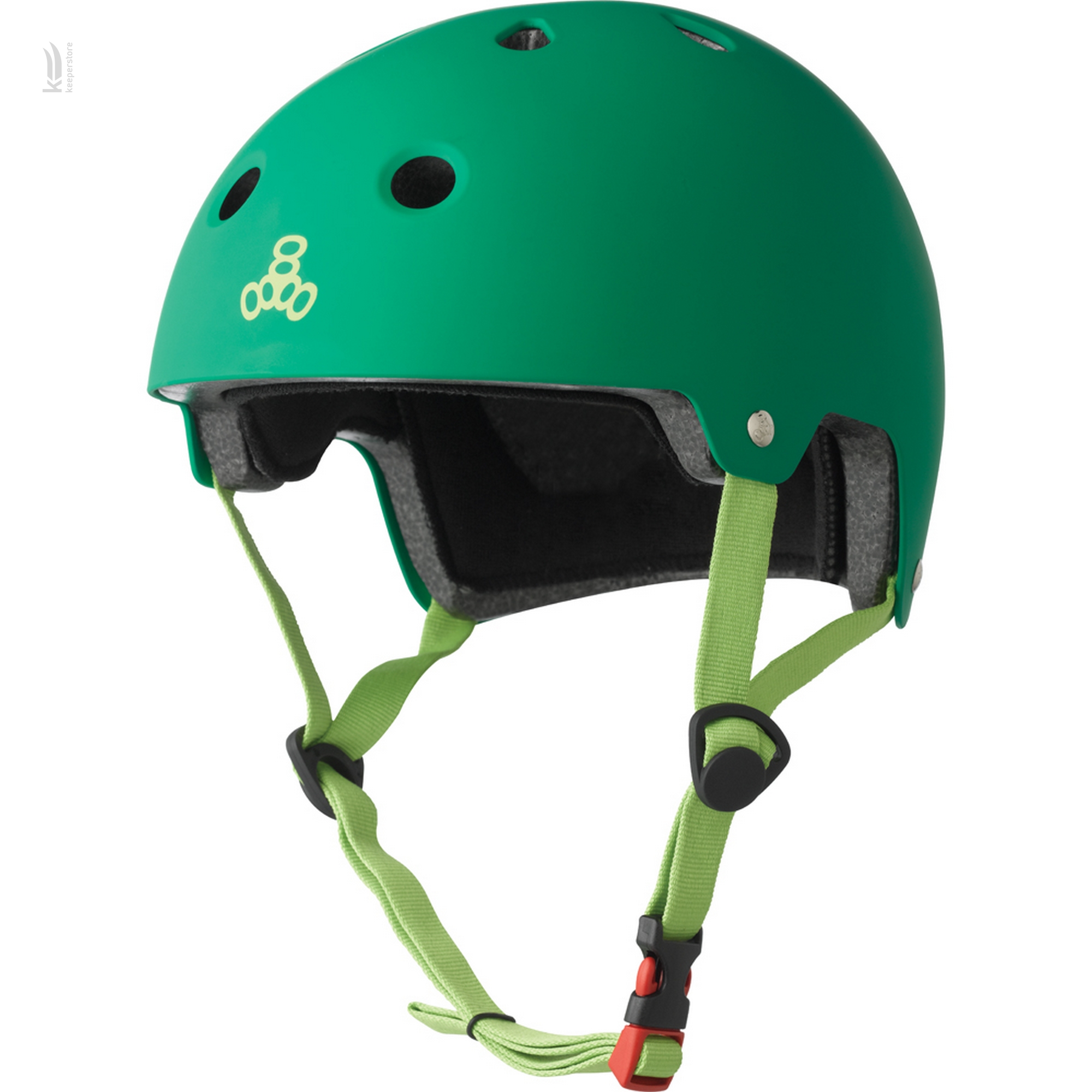 Защитный шлем унисекс Triple8 Dual Certified Kelly Green (S/M)