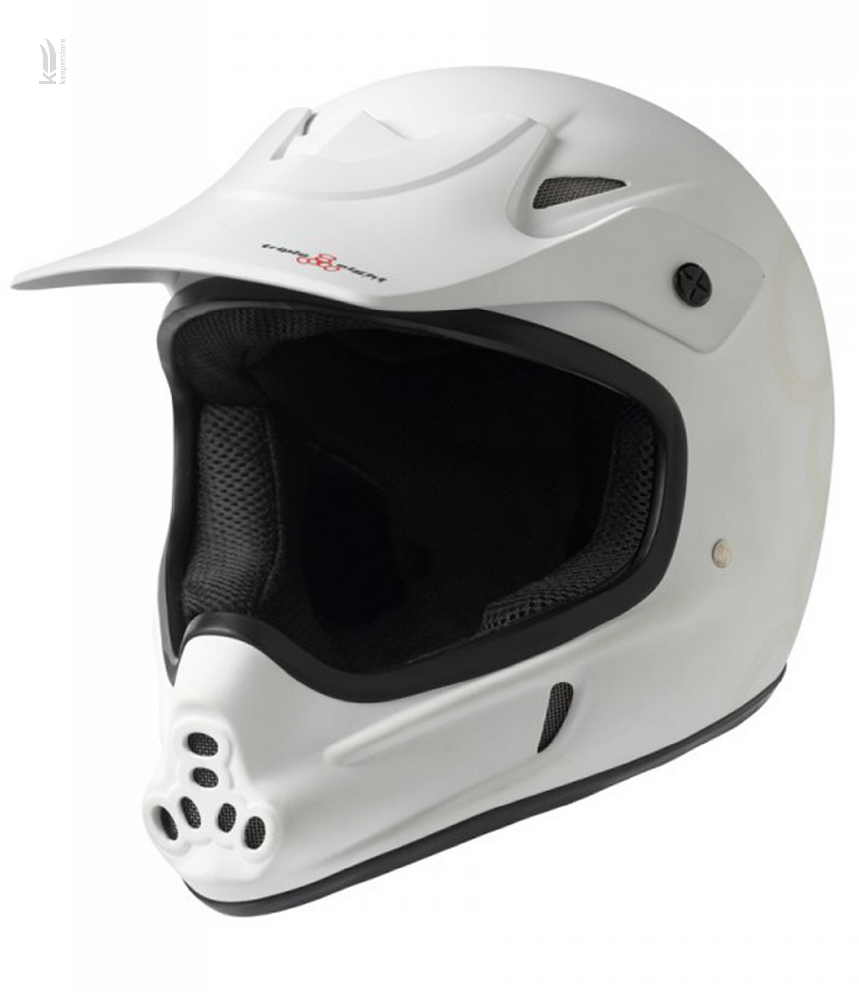 Triple8 Invader Glossy White (L/XL) - фото 1 Шлем Triple8 Invader Glossy White (L/XL) в интернет-магазине, главное фото