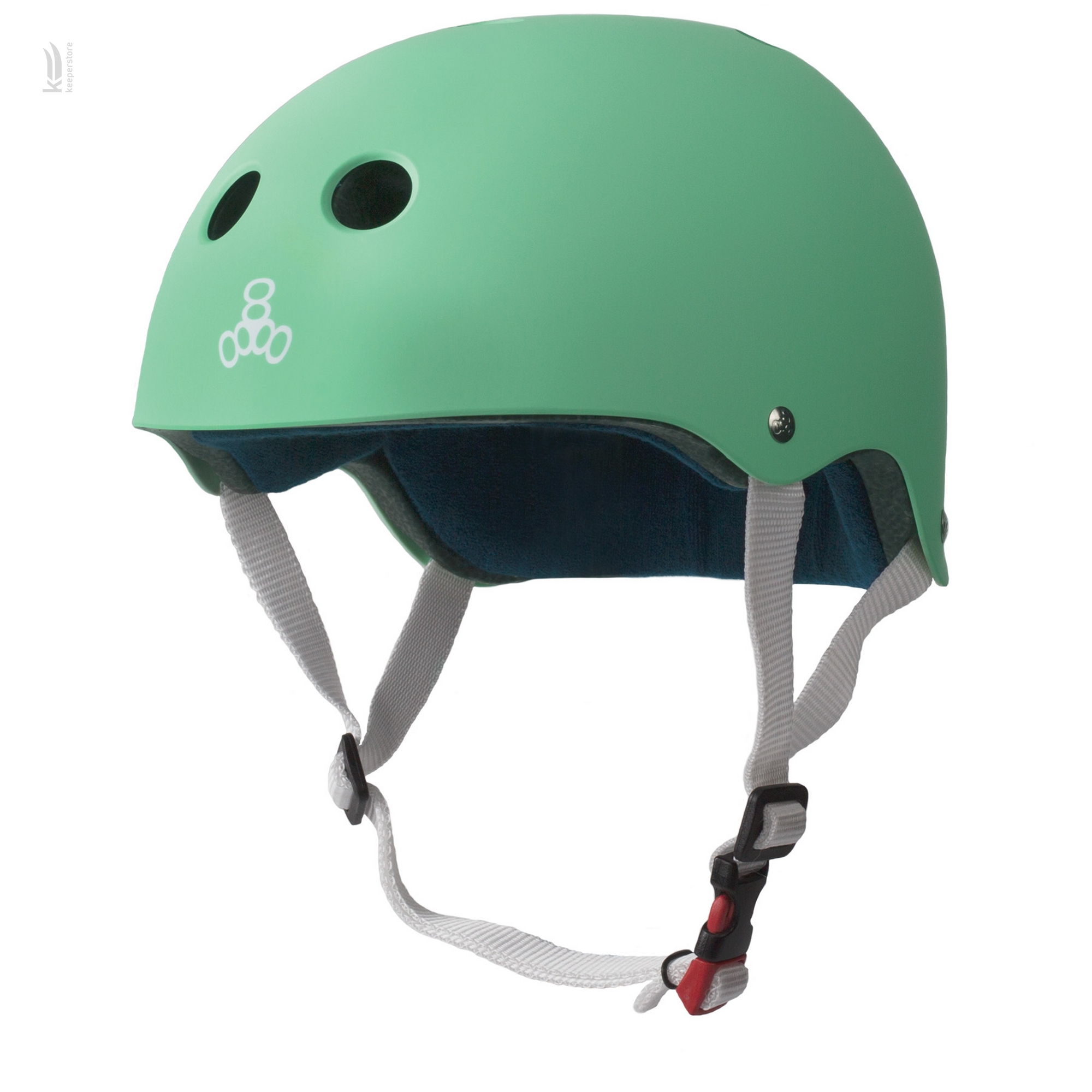 Детский шлем для велосипеда Triple8 Certified Sweatsaver Mint Rubber (S/M)