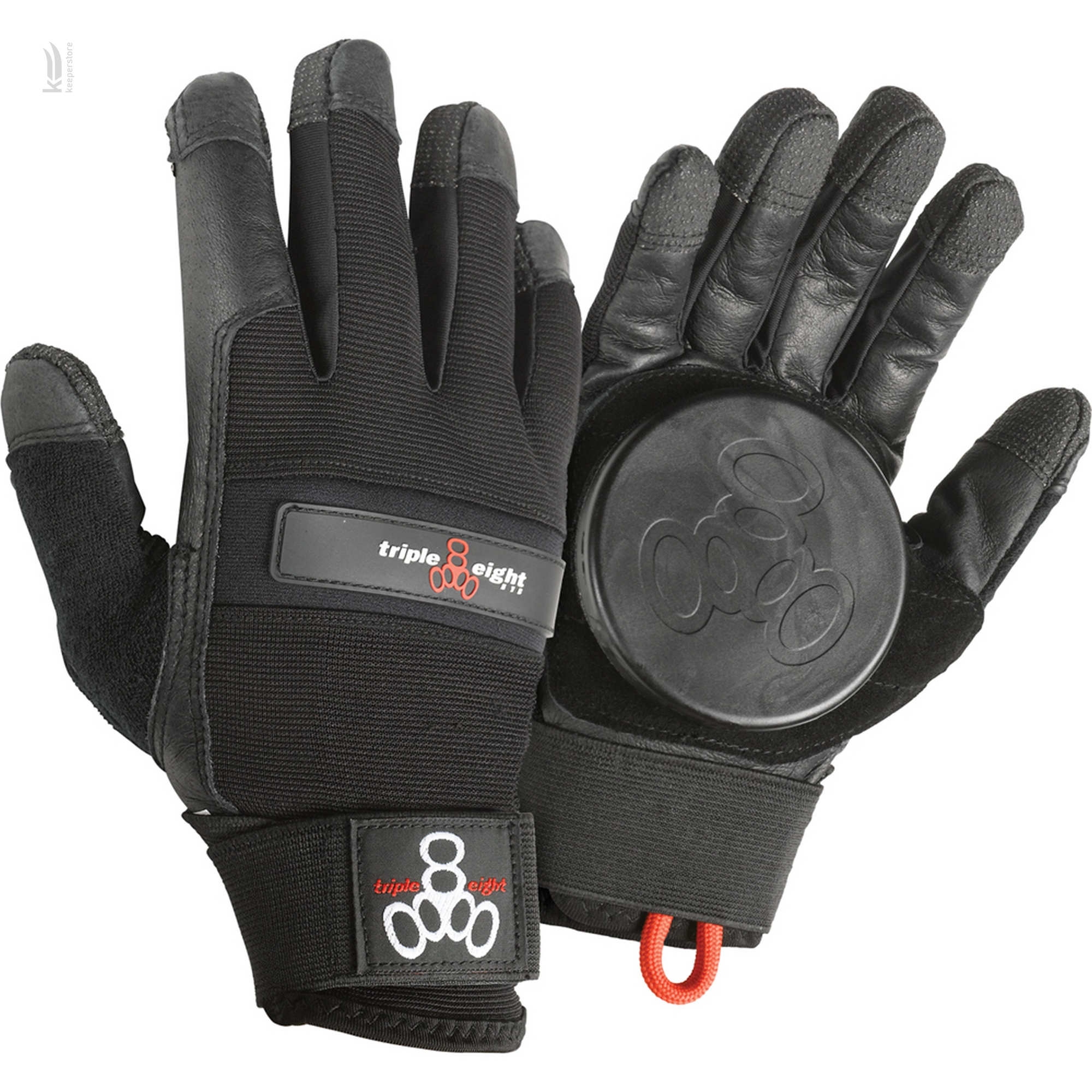 Чорний спортивний захист Triple8 Downhill Glove (S/M)