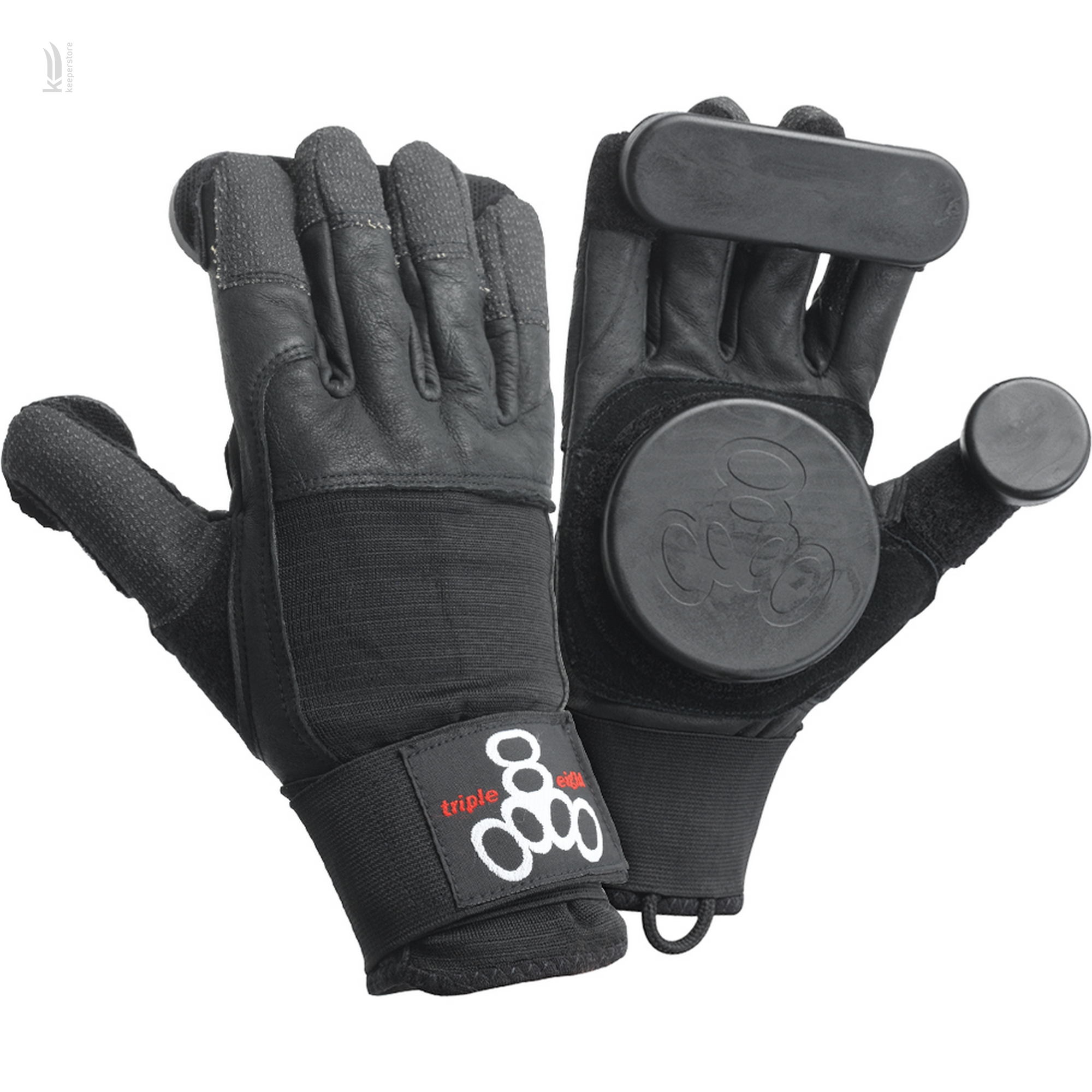 Чорний спортивний захист Triple8 Longboard Slide Glove (S/M)