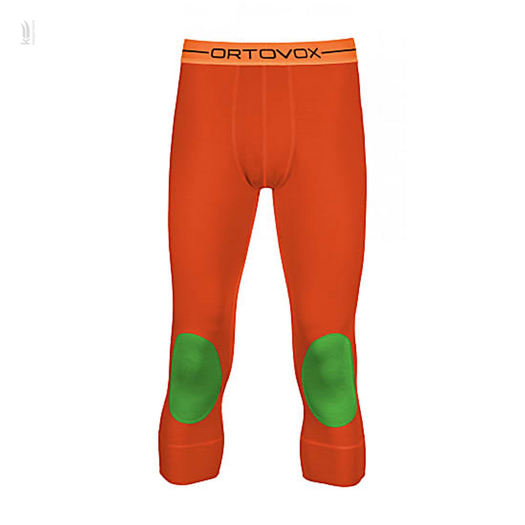 Характеристики полиэстеровое термобелье Ortovox ROCK N WOOL 185 Short Pants Crazy Orange M (L)