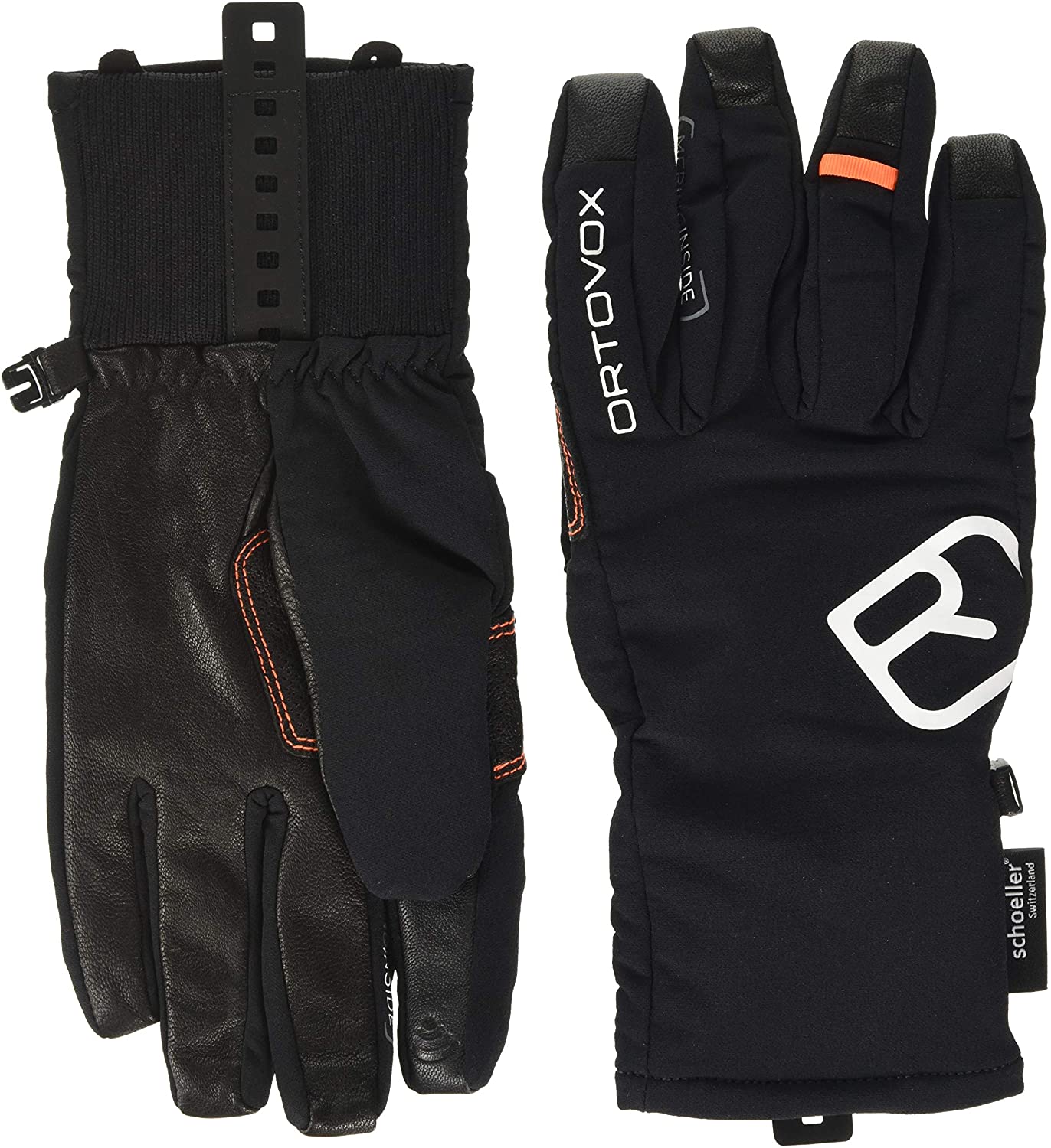 Горнолыжные перчатки унисекс Ortovox Tour Black Raven (M)