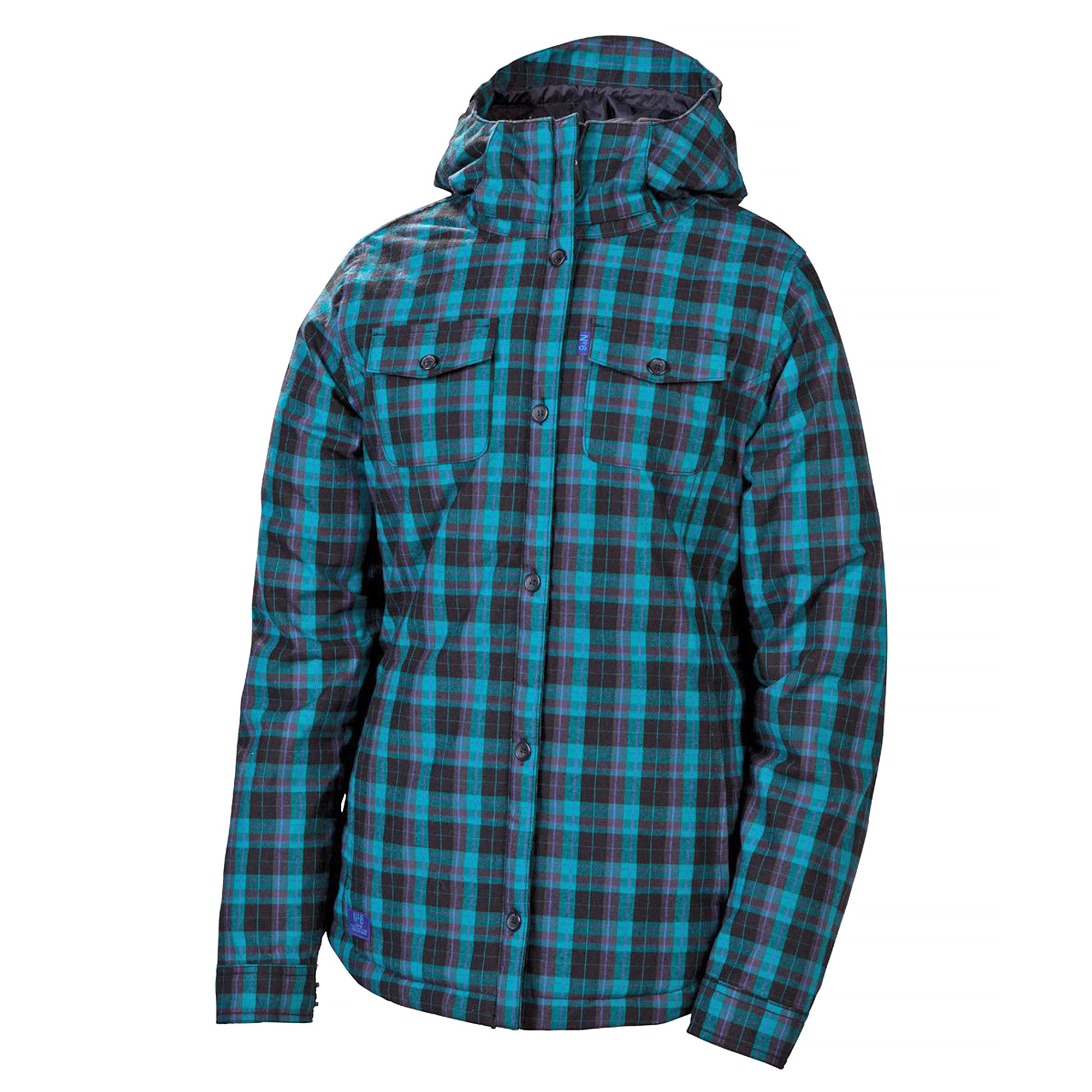 Куртка для высокой активности 686 Wms Reserved Tonic Insulated Jacket Teal Flannel