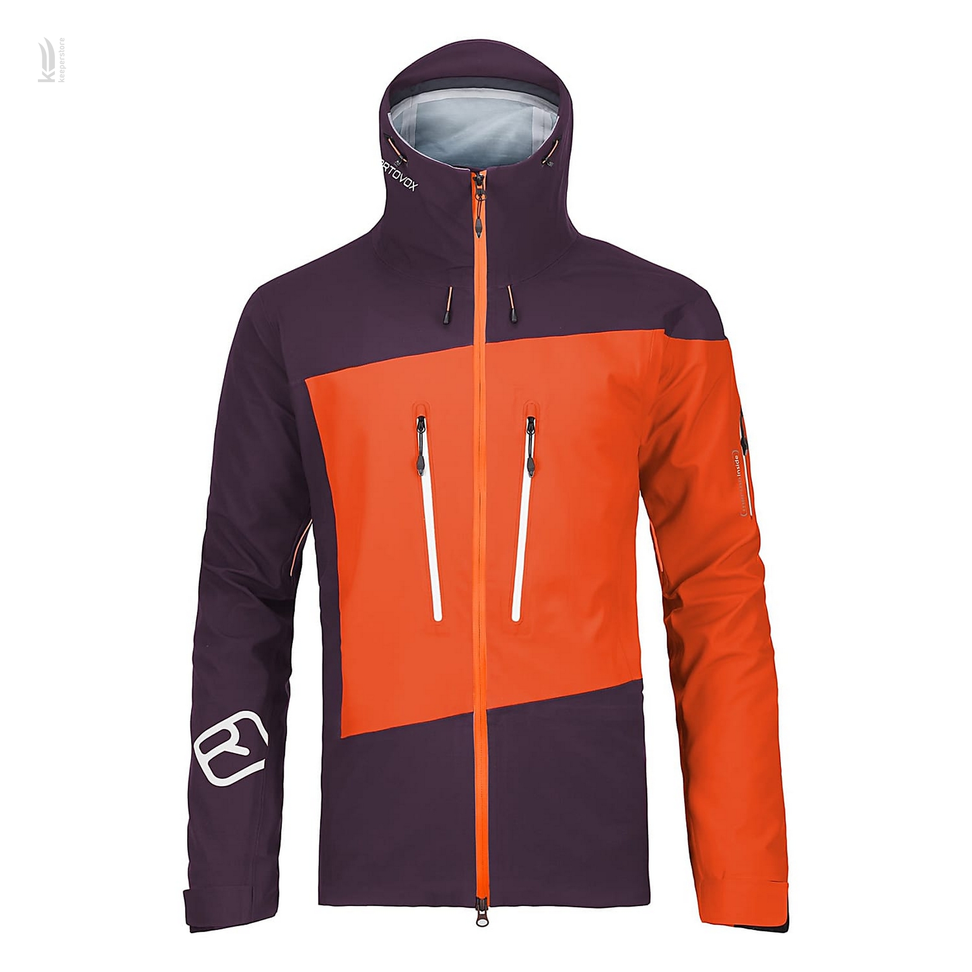 Чоловіча куртка для сноуборду Ortovox 3L Guardian Shell Jacket Crazy Orange M