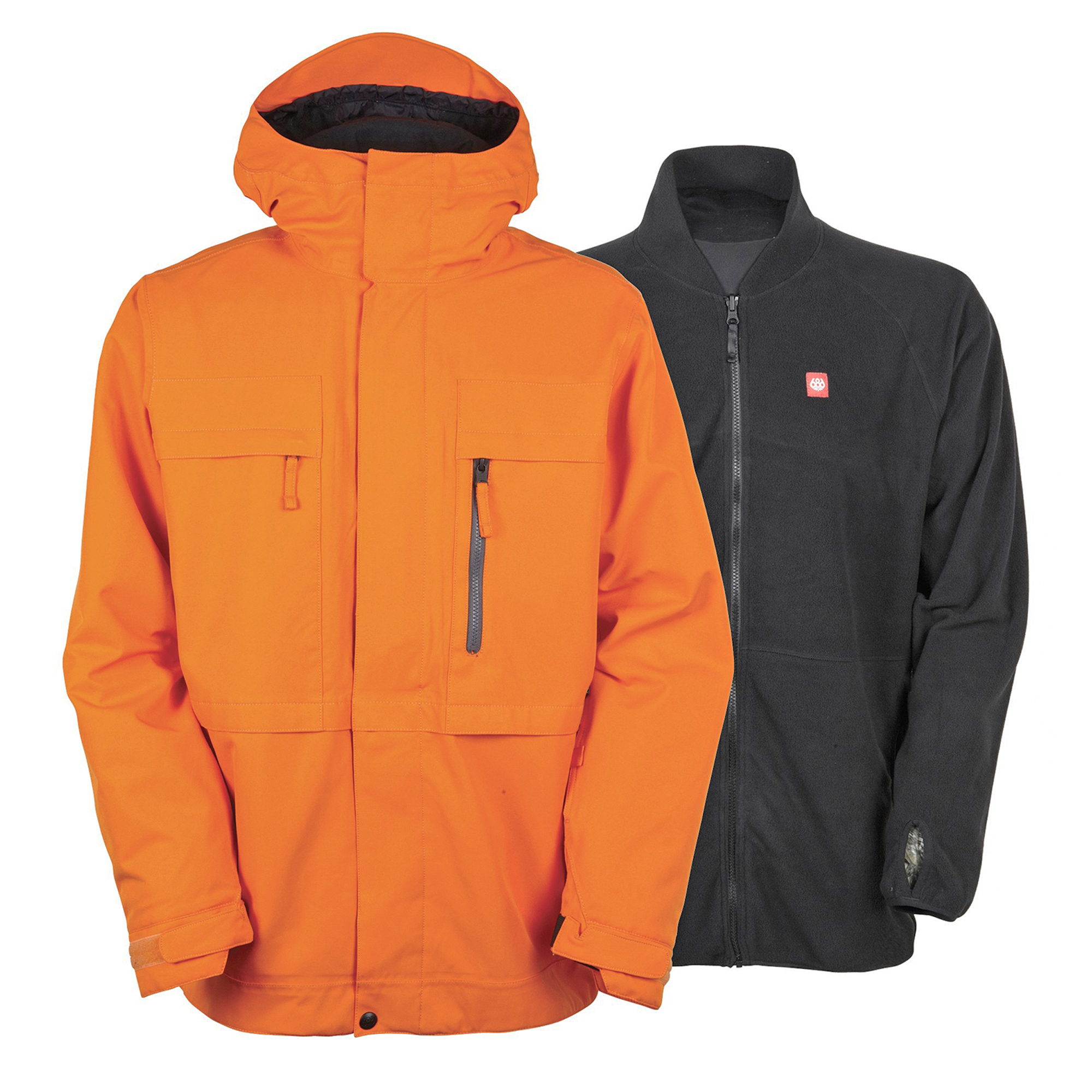 Зимняя куртка 686 Authentic Smarty Form Orange