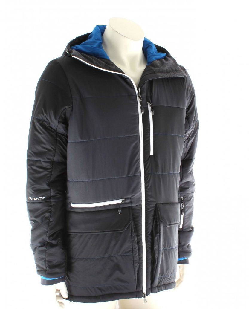 Зимняя непромокаемая куртка Ortovox Swisswool Verbier Parka Jacket Black M (L)