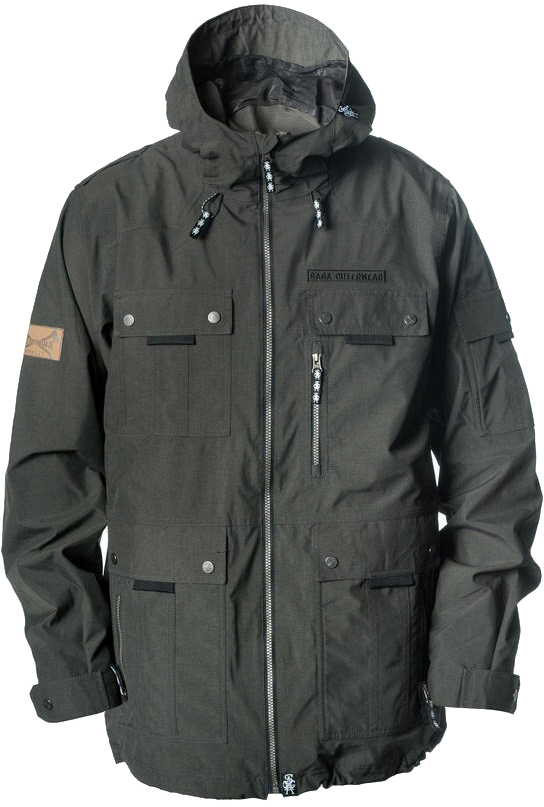 Зимняя непромокаемая куртка Saga Monarch 3L Black 2014 (L)