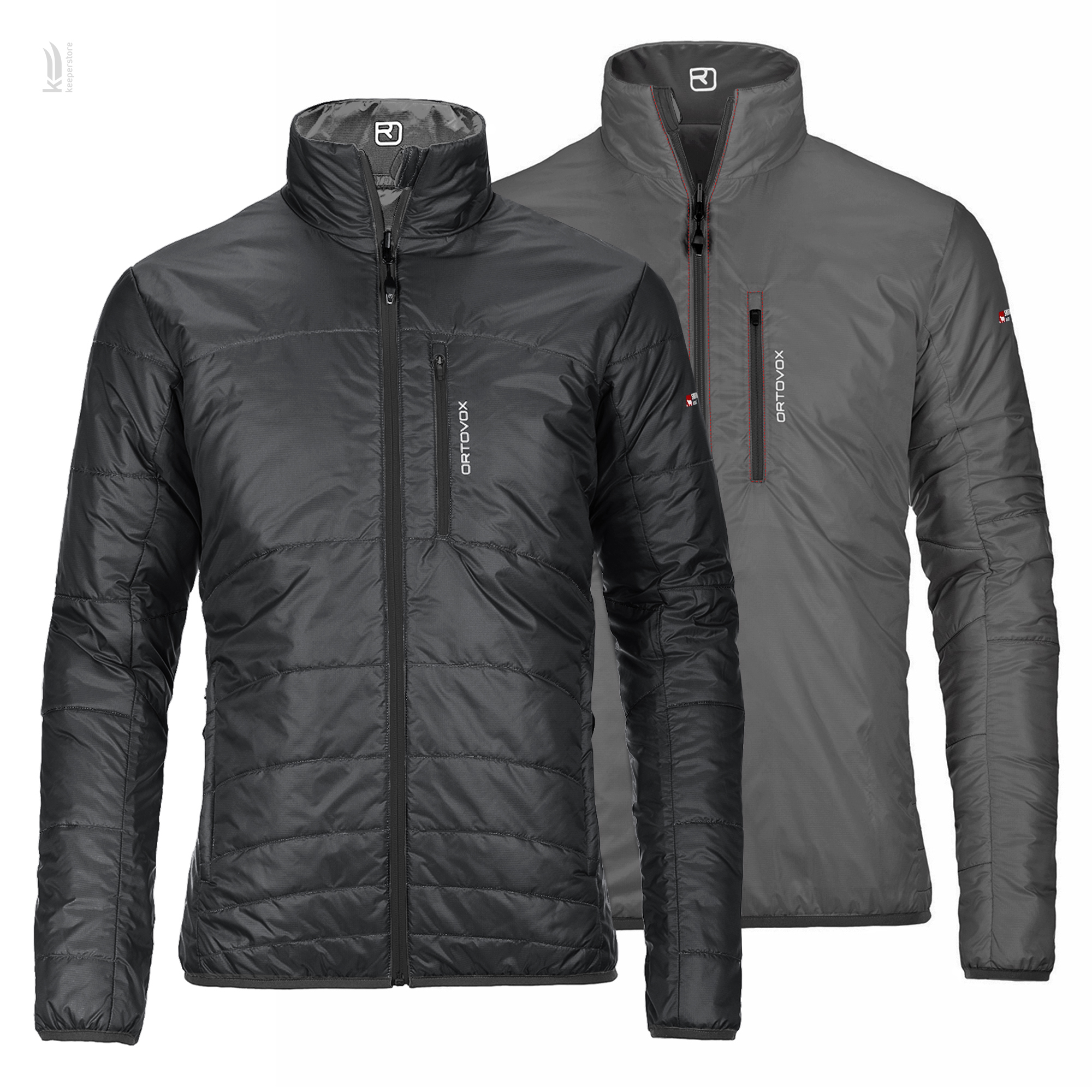 Зимова куртка Ortovox Swisswool Piz Boval Jacket Black Raven M