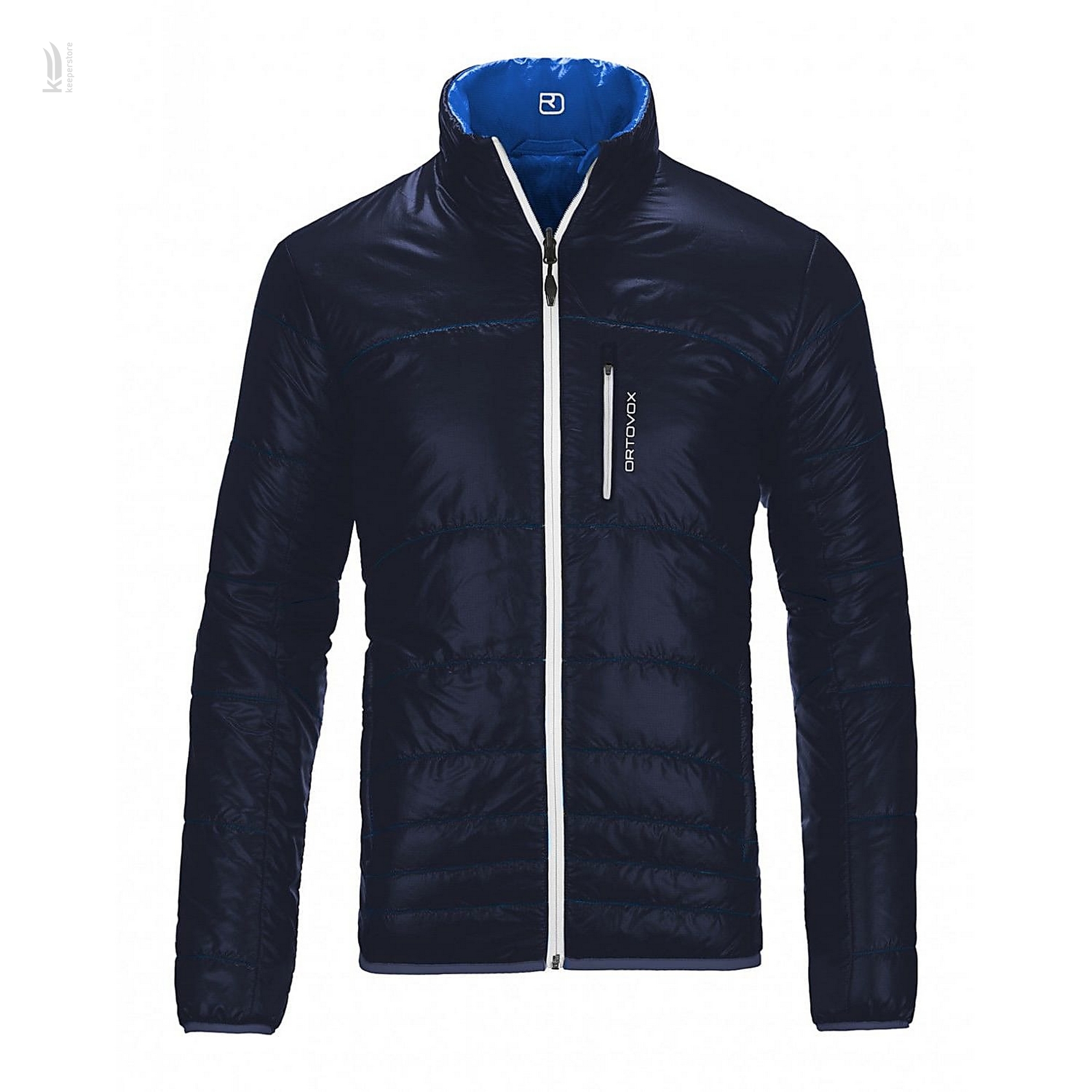 Куртка для скітуру Ortovox Swisswool Piz Boval Jacket Blue Navy M