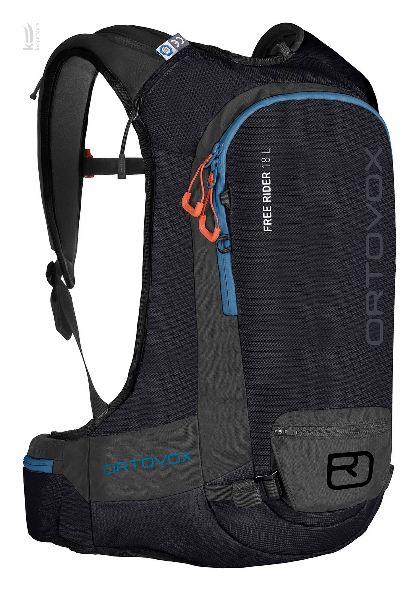 Рюкзак для сноубордистів Ortovox Free Rider 18 Black Raven