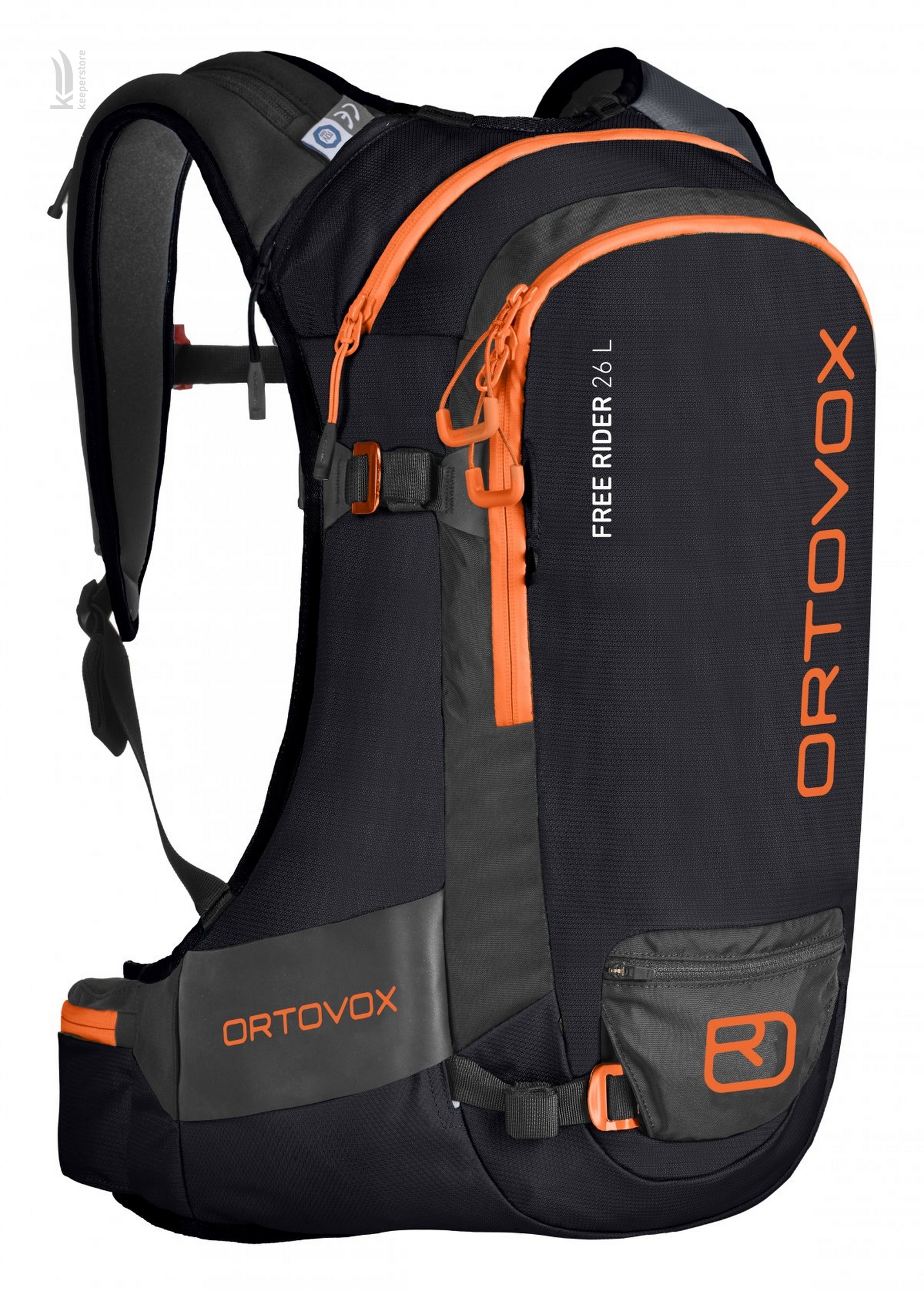 Характеристики рюкзак с поясным ремнем Ortovox Free Rider 26 Black Raven