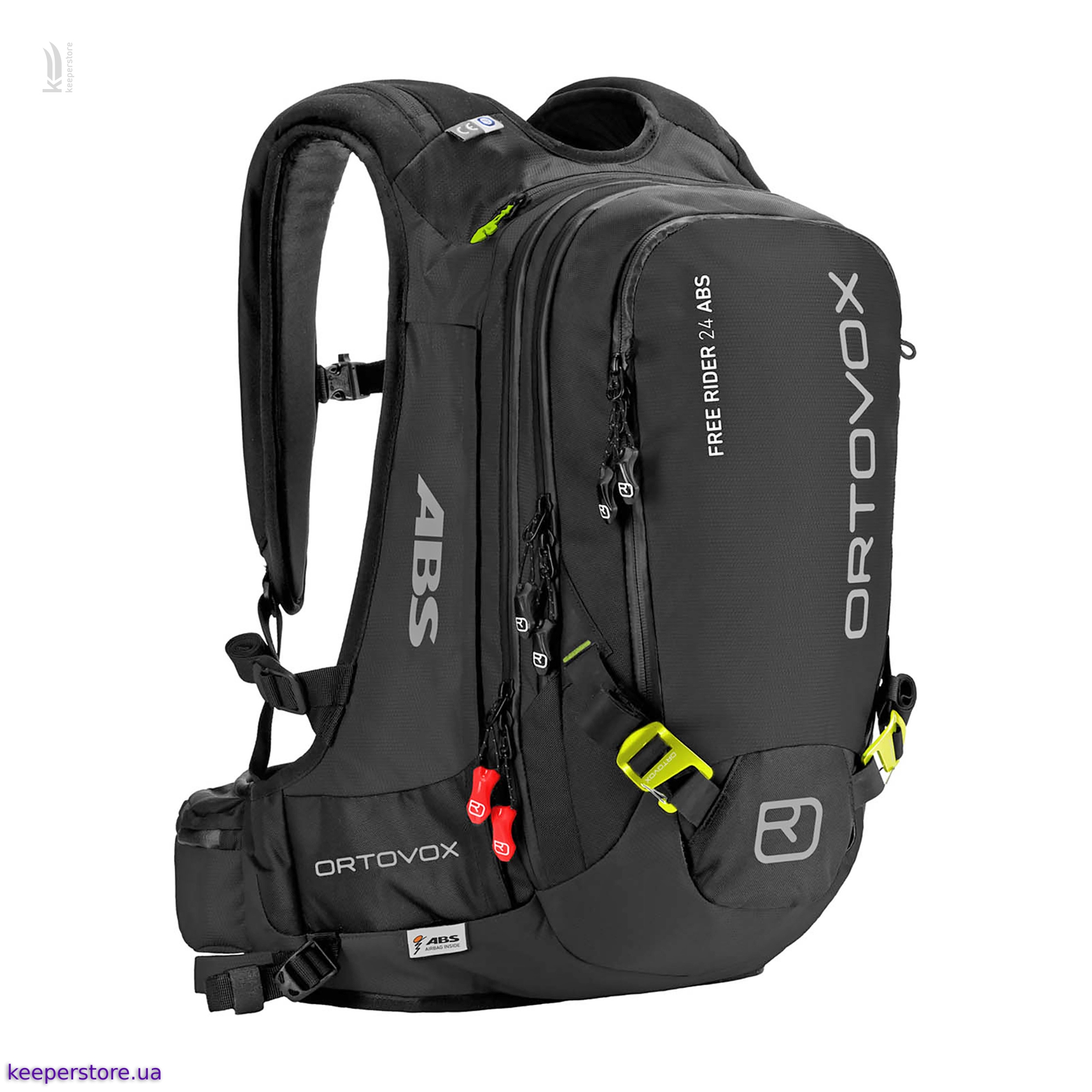 ᐈ Ortovox Free Rider 24 ABS Incl. M.A.S.S. Black Anthracite+Блок ...