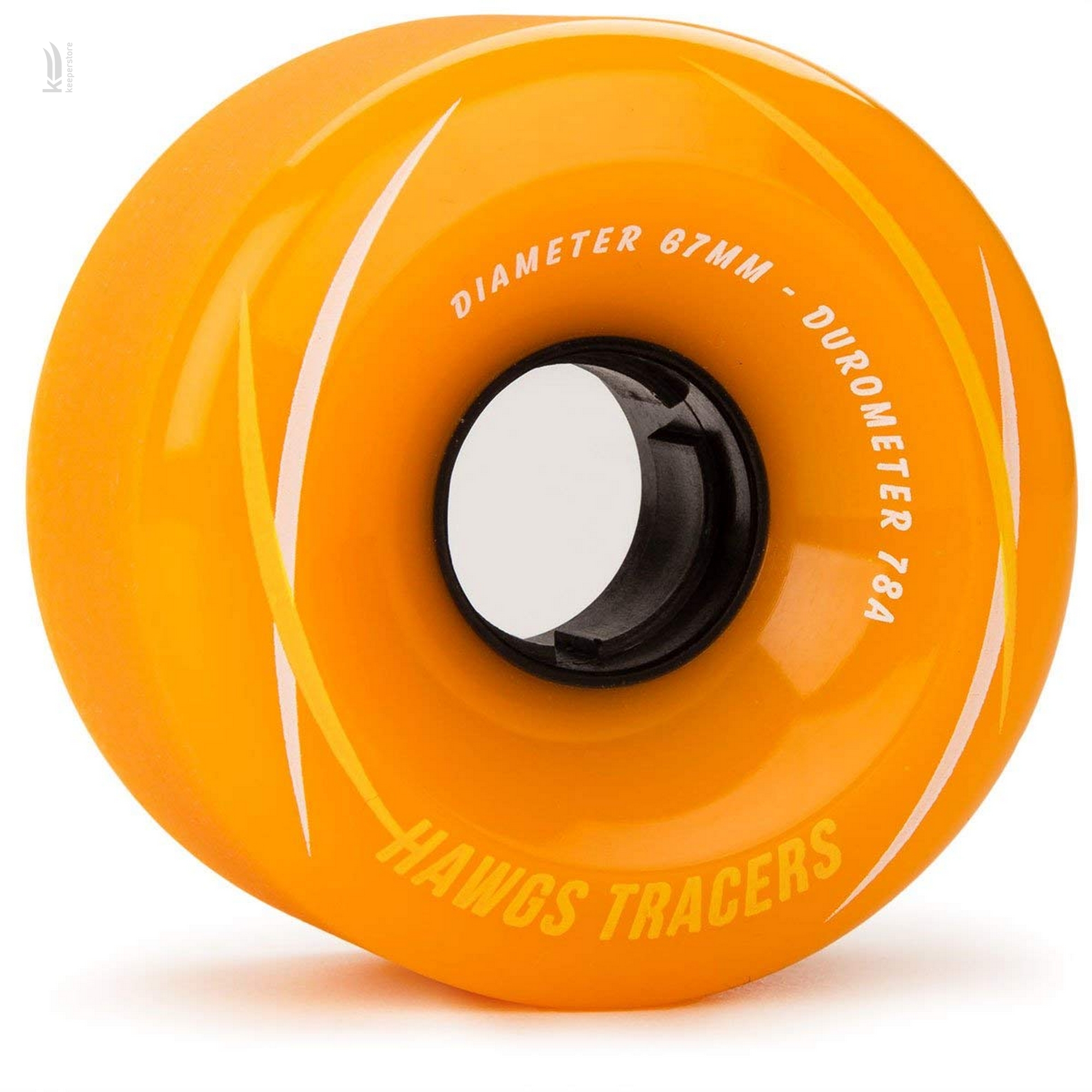 Мягкие колеса для скейтов и лонгбордов Landyachtz Tracer Hawgs 67Mm - Orange 78A