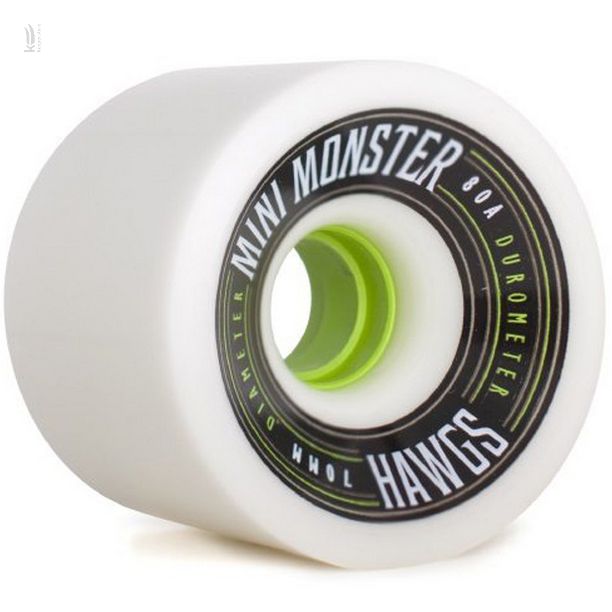 Колесо для скейта и лонгборда Landyachtz Mini Monster Hawgs 70Mm - White 80A