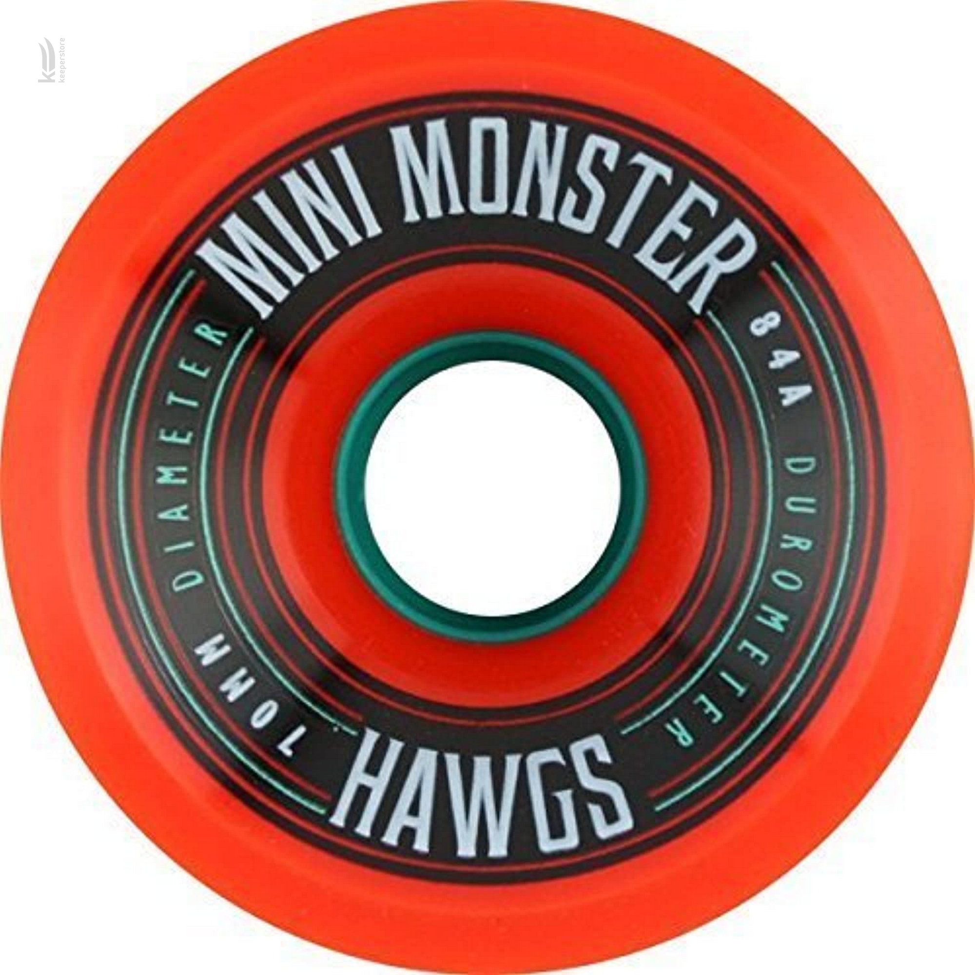 Колесо для скейта и лонгборда Landyachtz Mini Monster Hawgs 70Mm - Orange 84A