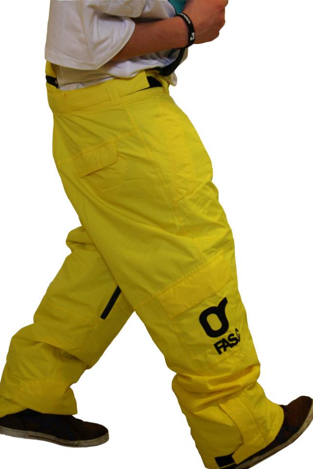 Сноубордистські штани Fasc Monarch Yellow Pants (M)