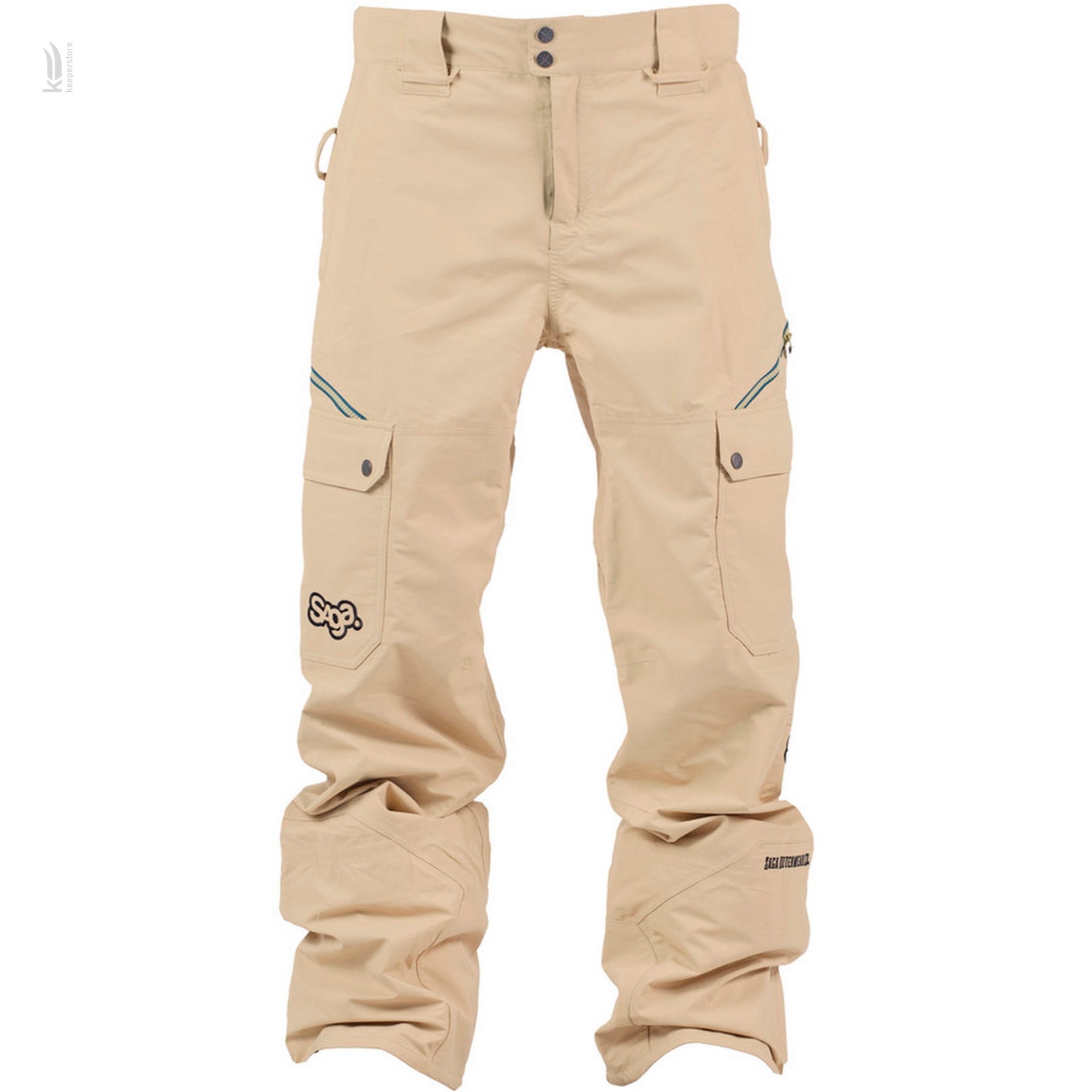 Мужские сноубордические штаны Saga Monarch 3L Pant Yosemite Khaki (XL)