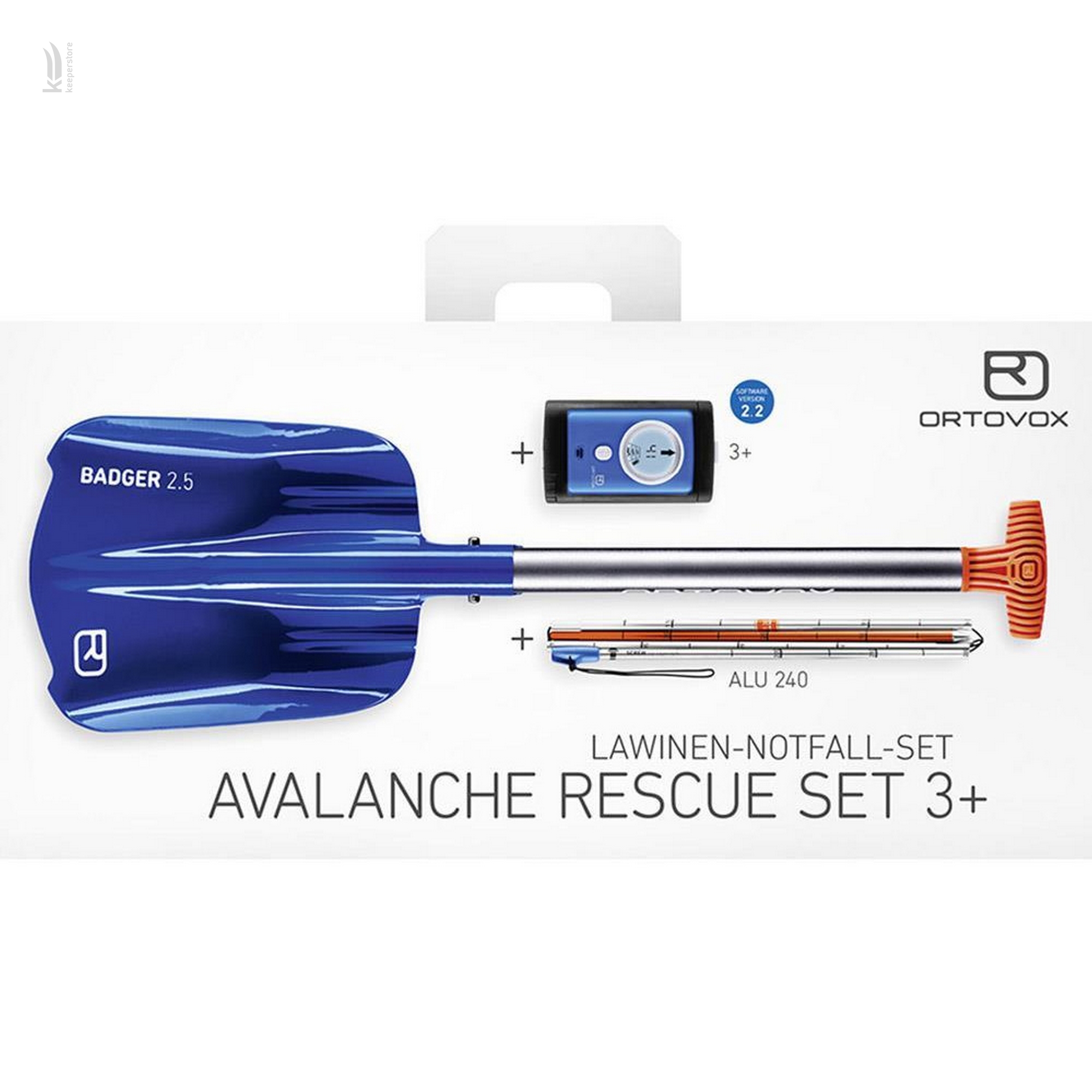 Лавинний набір Ortovox Avalanche Rescue Set 3+