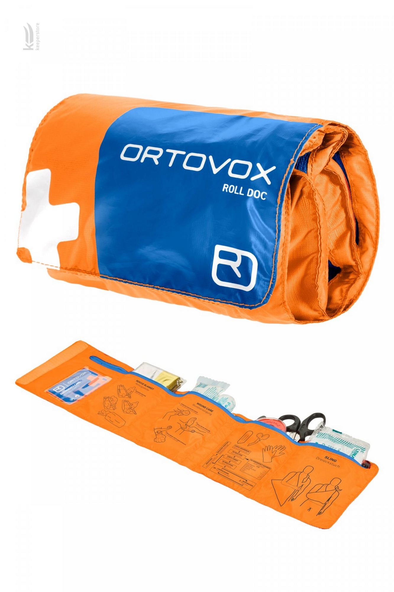 Інструкція аптечка гірськолижна Ortovox First Aid Roll Doc Safety Blue