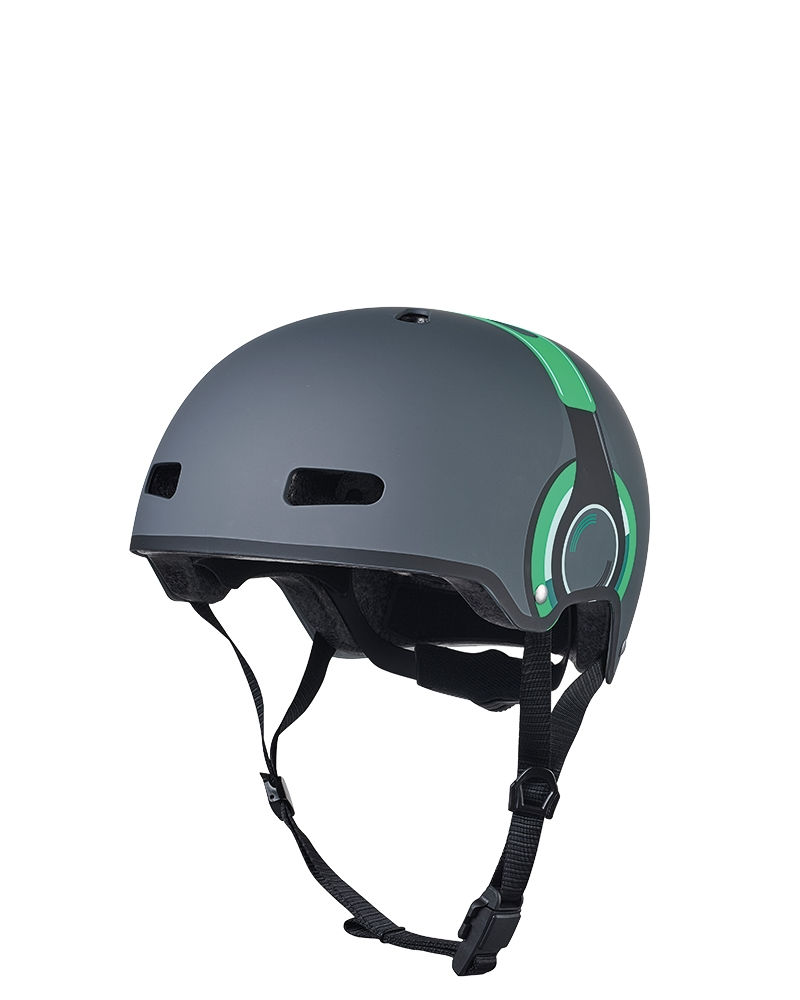 Шлем Micro Helmet Headphone Green