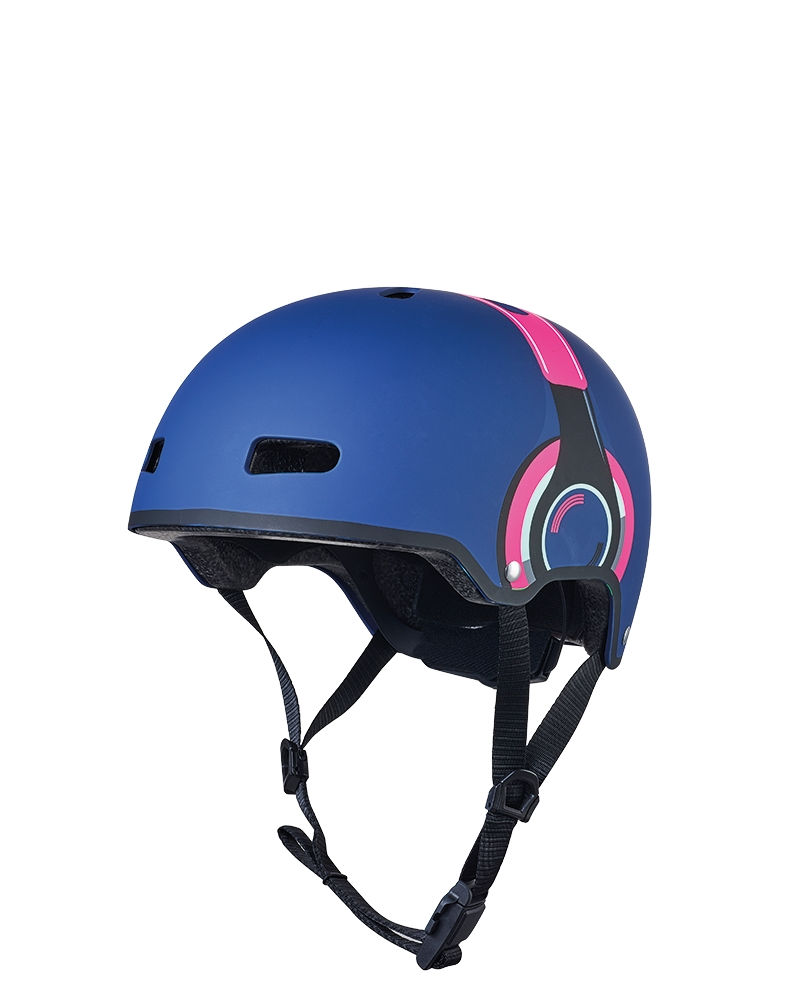 Шлем Micro Helmet Headphone Pink