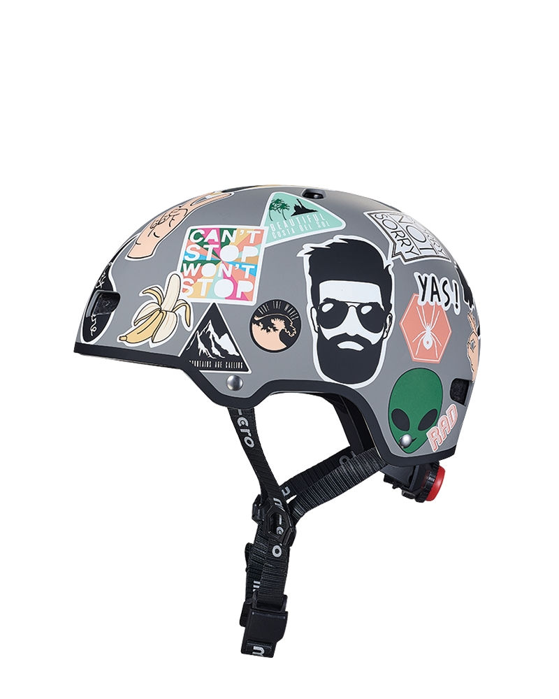Шлем Micro Helmet Stickers