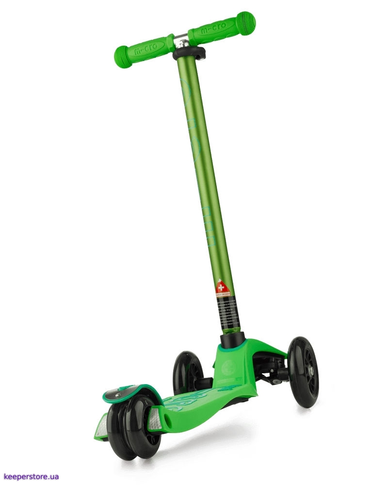 ᐈ Micro Maxi Deluxe Green купить по цене 3 000 грн. в Киеве. Самокат ...