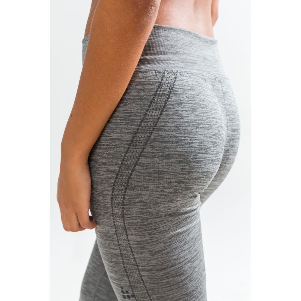 в продаже Термоштаны Craft Fuseknit Comfort Pants Woman DK Grey Melange - фото 3
