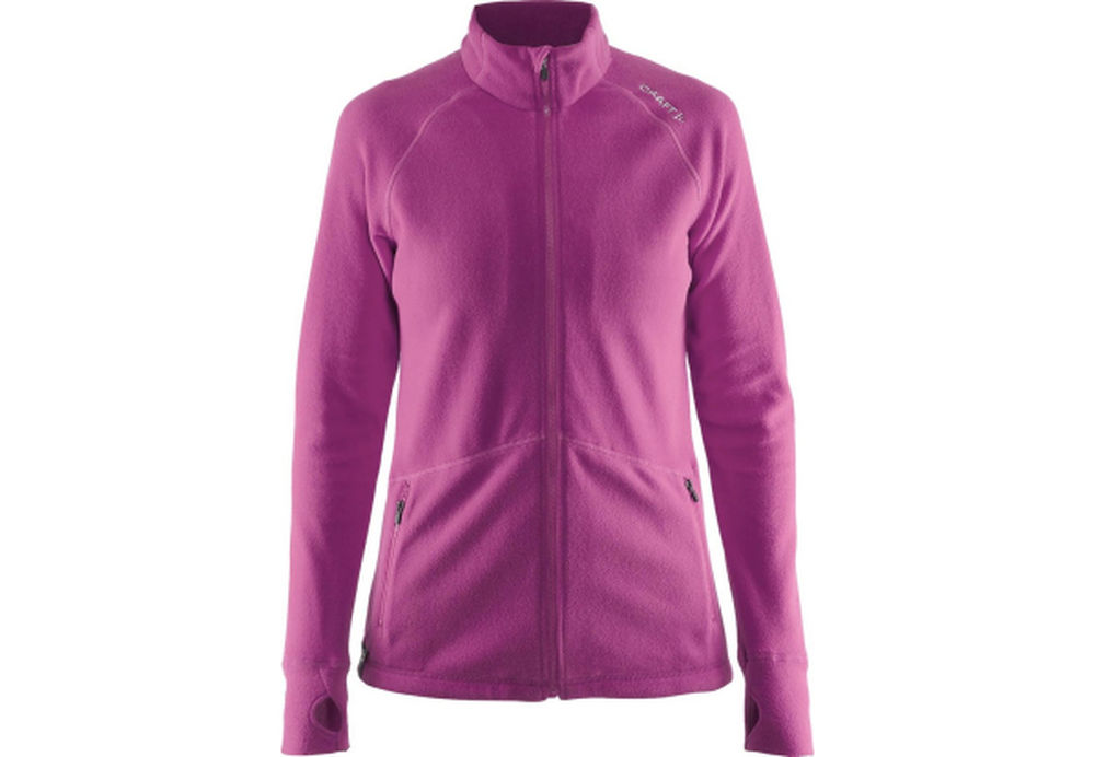 Куртка Craft Full Zip Micro Fleece Jacket Woman Smoothie/Pop цена 1269.00 грн - фотография 2