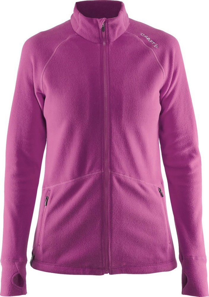 Куртка Craft Full Zip Micro Fleece Jacket Woman Smoothie/Pop в интернет-магазине, главное фото