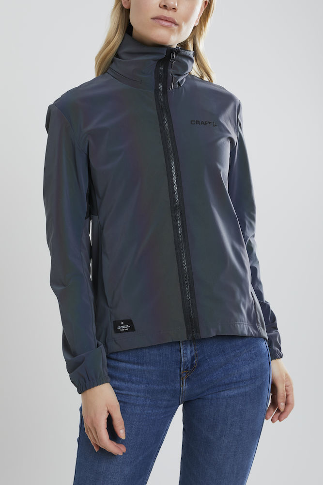 Куртка Craft Ride Glow Jacket W Multi/Black цена 4443.00 грн - фотография 2