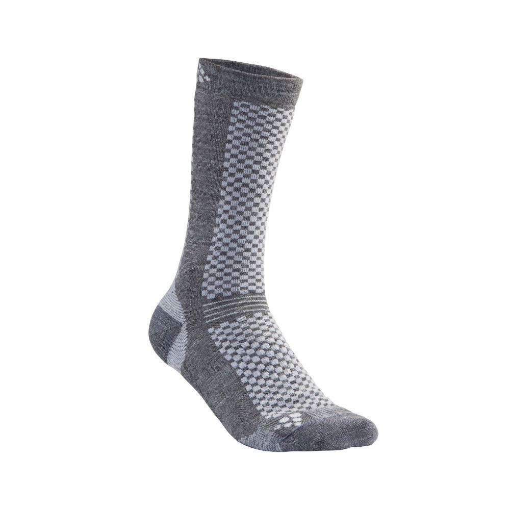 Носки Craft Warm Mid 2-Pack Sock Granite/Platinum