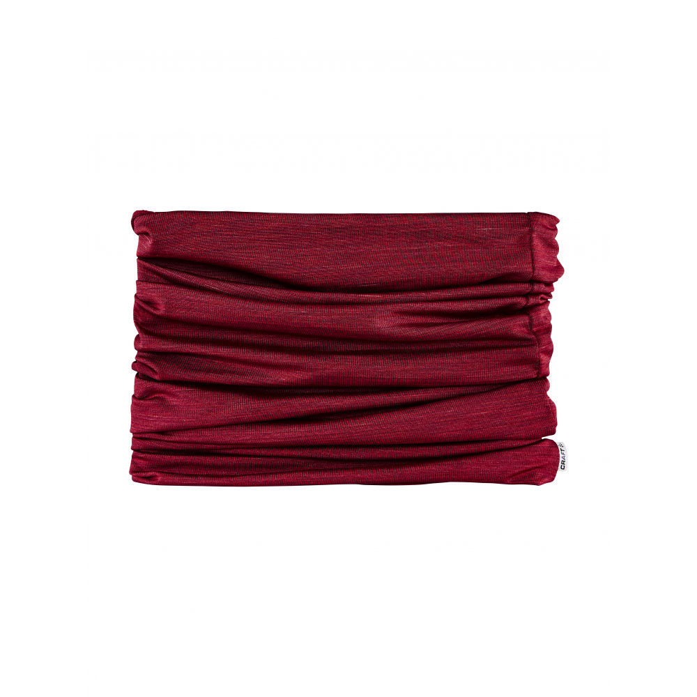 Craft Melange Jersey Neck Tube Red