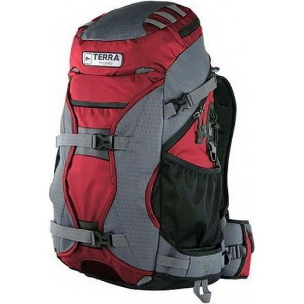 Рюкзак з кріпленням для сноуборду Terra Incognita Nevado 40L Красный