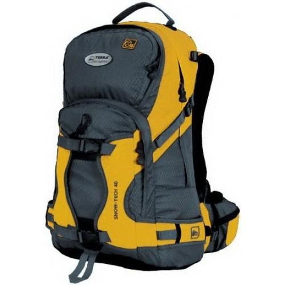 Рюкзак з кріпленням для сноуборду Terra Incognita Snow-Tech 30L Желтый