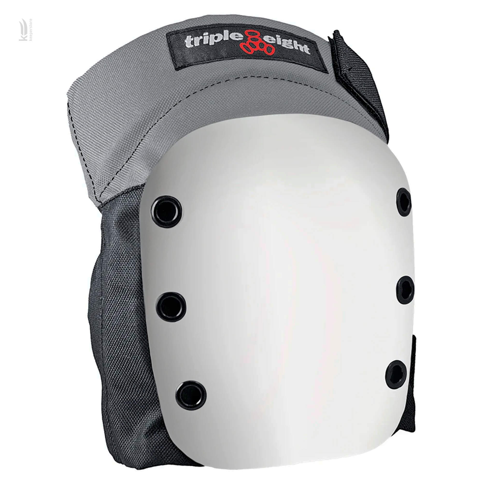 Спортивная защита для взрослых Street Knee grey with white cap (XS)