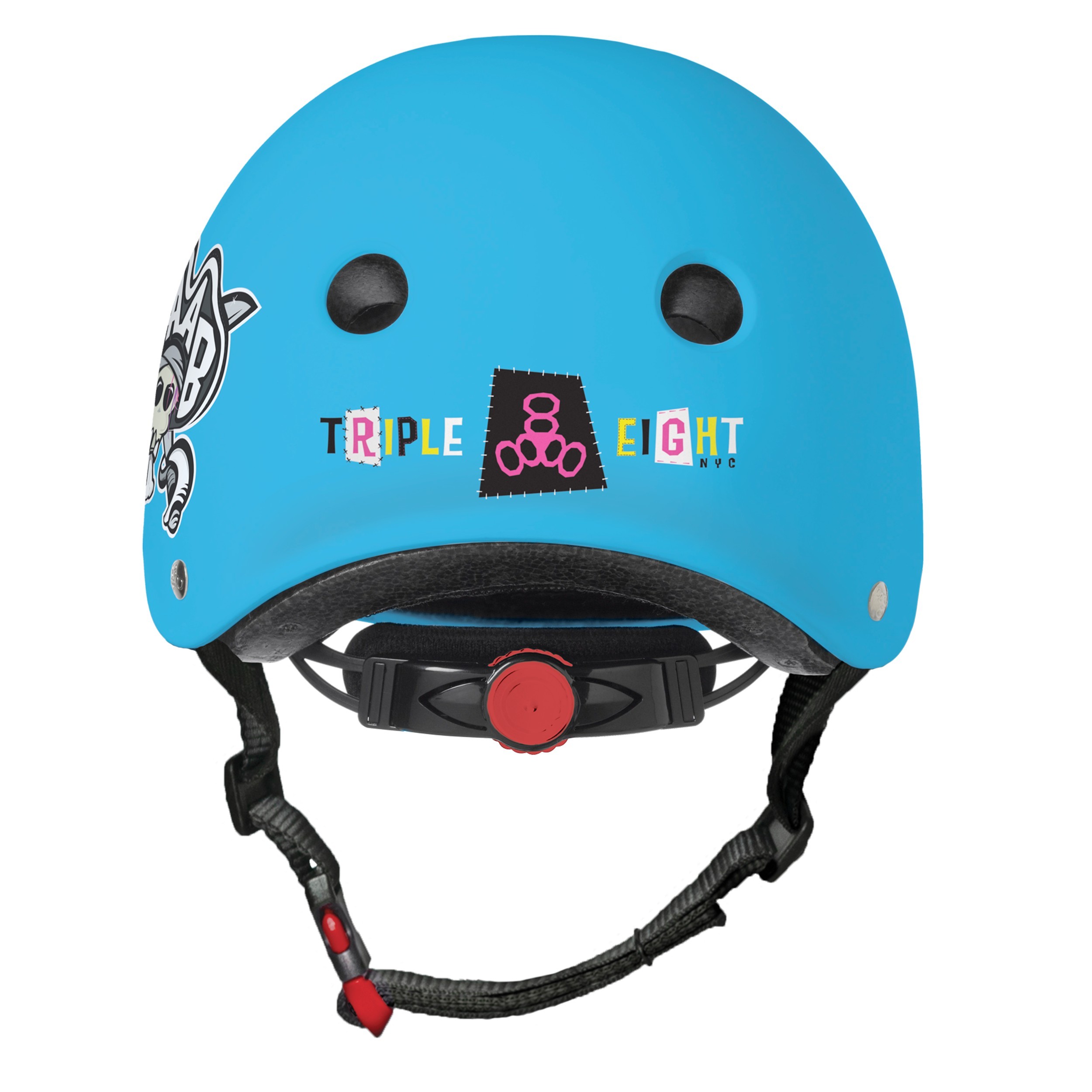 в продаже Шлем Triple8 Lil 8 Staab Edition - Neon Blue - фото 3