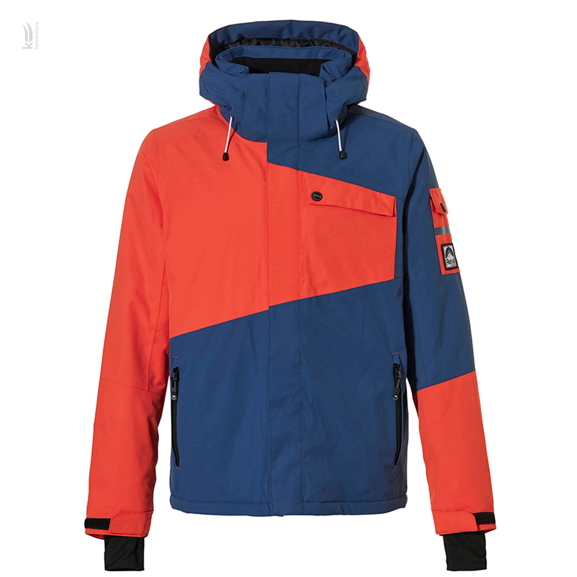 Куртка M размера Rehall ISAC-R Snowjacket Mens Vibrant Orange (M)