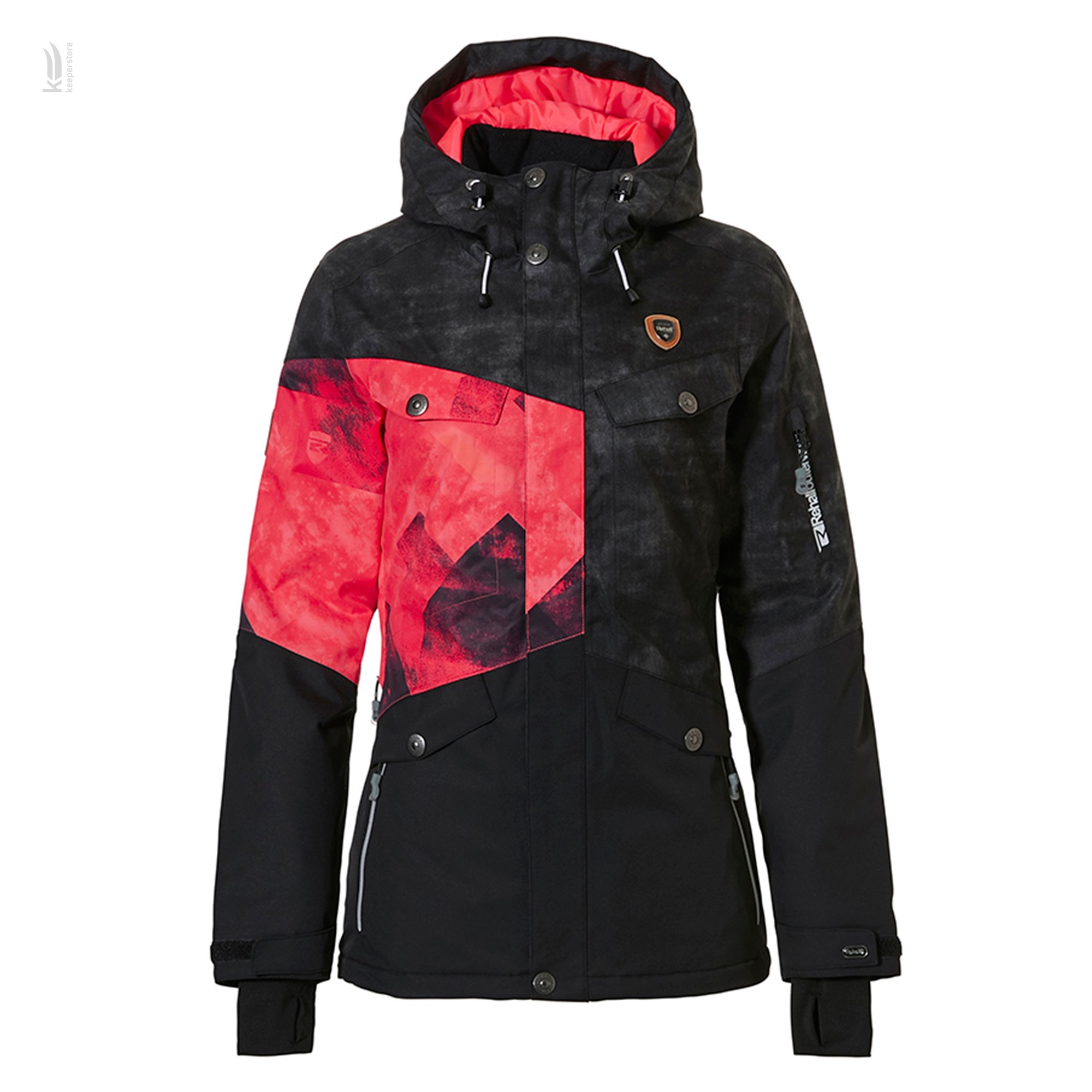 Куртка XS размера Rehall LUBA-R Snowjacket Womens Red Pink (XS)