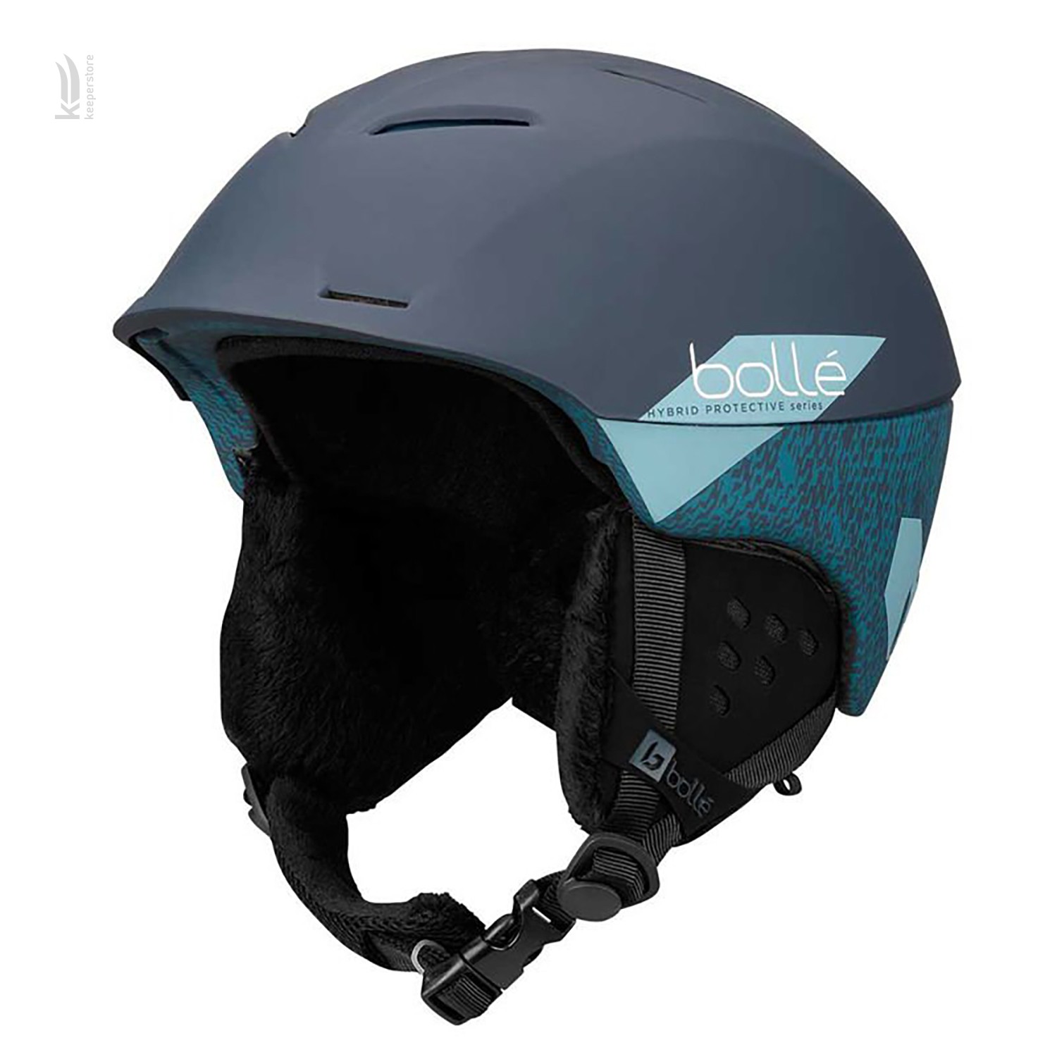 Шлем с регулировкой размера Bolle Synergy Soft Navy Slash (L)