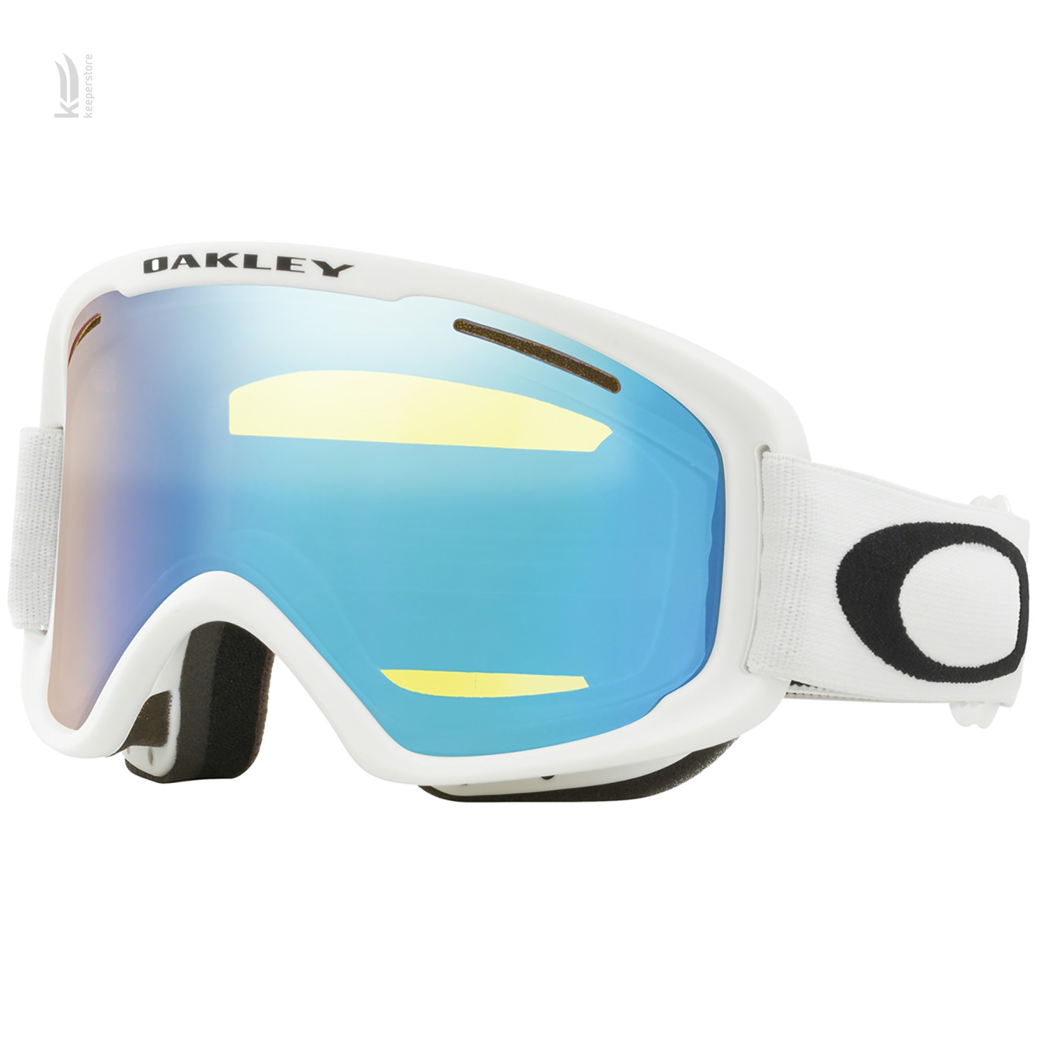 Гірськолижні маски зі змінними лінзами Oakley O Frame 2.0 Pro XM Matte White With Violet Iridium & Persimmon