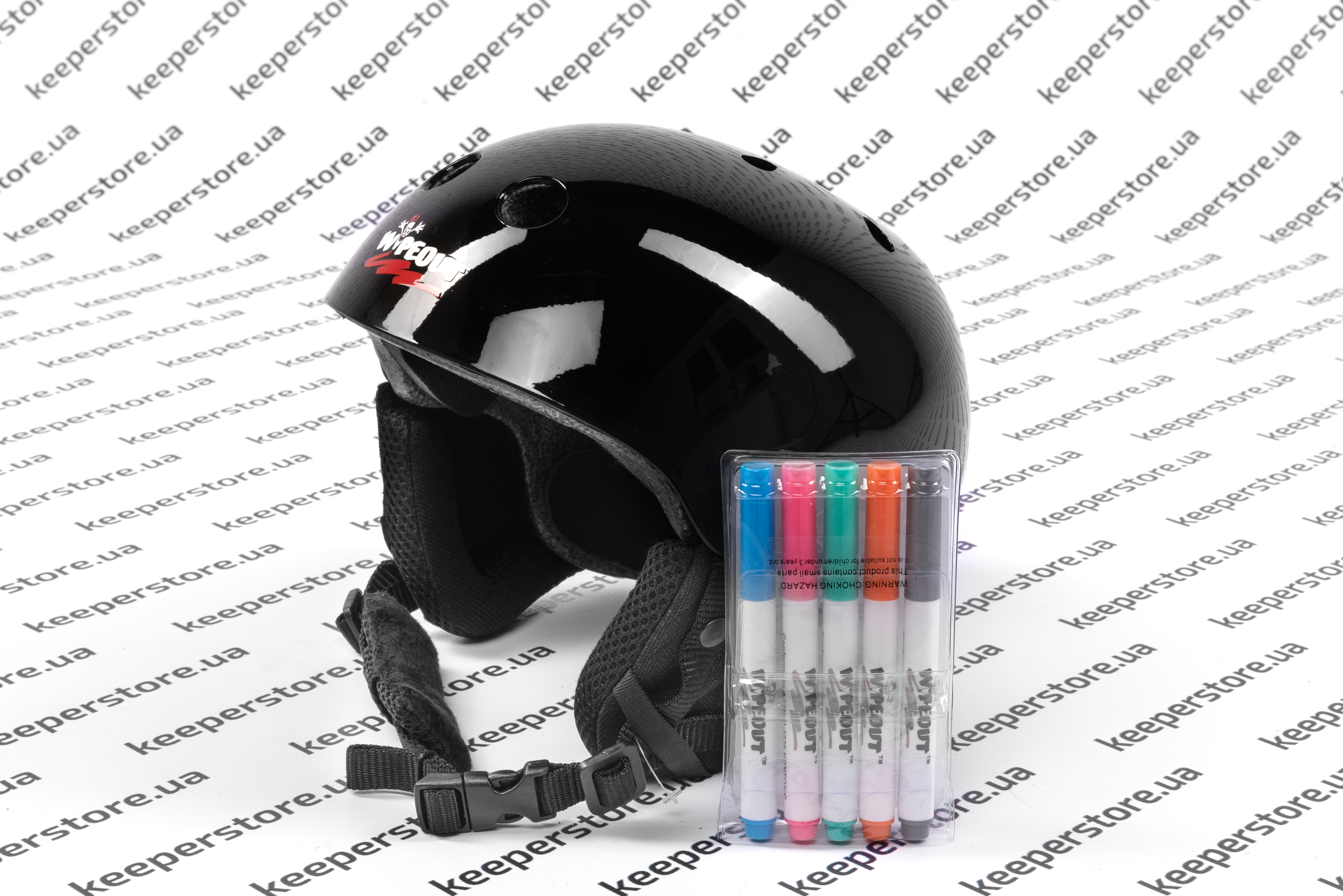 в продаже Шлем Triple8 Wipeout Snow Deluxe Helmet Black (8+) - фото 3
