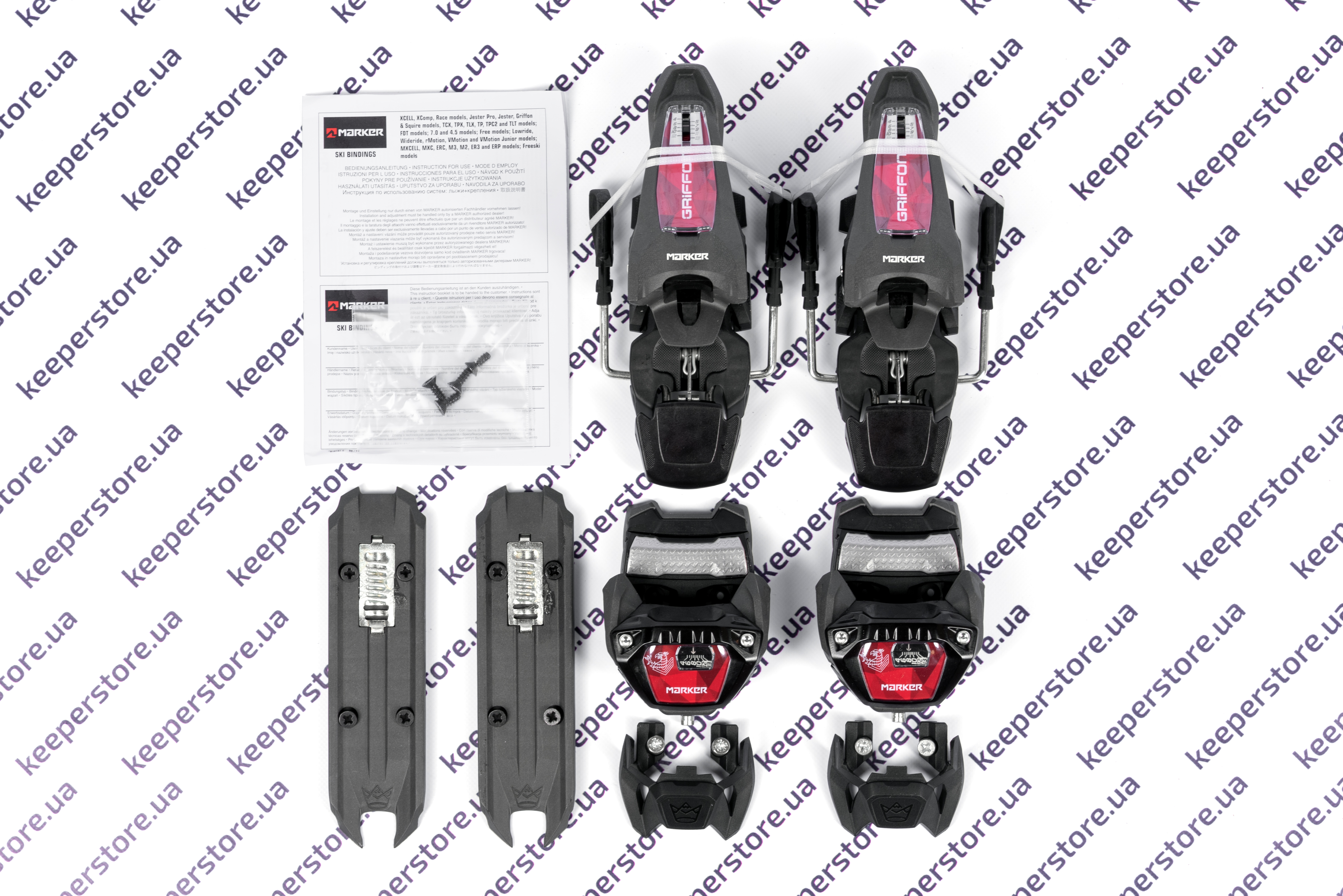 продукт Marker Griffon 13 ID Antracite/Black/Red 2020-2021 (100мм) - фото 14